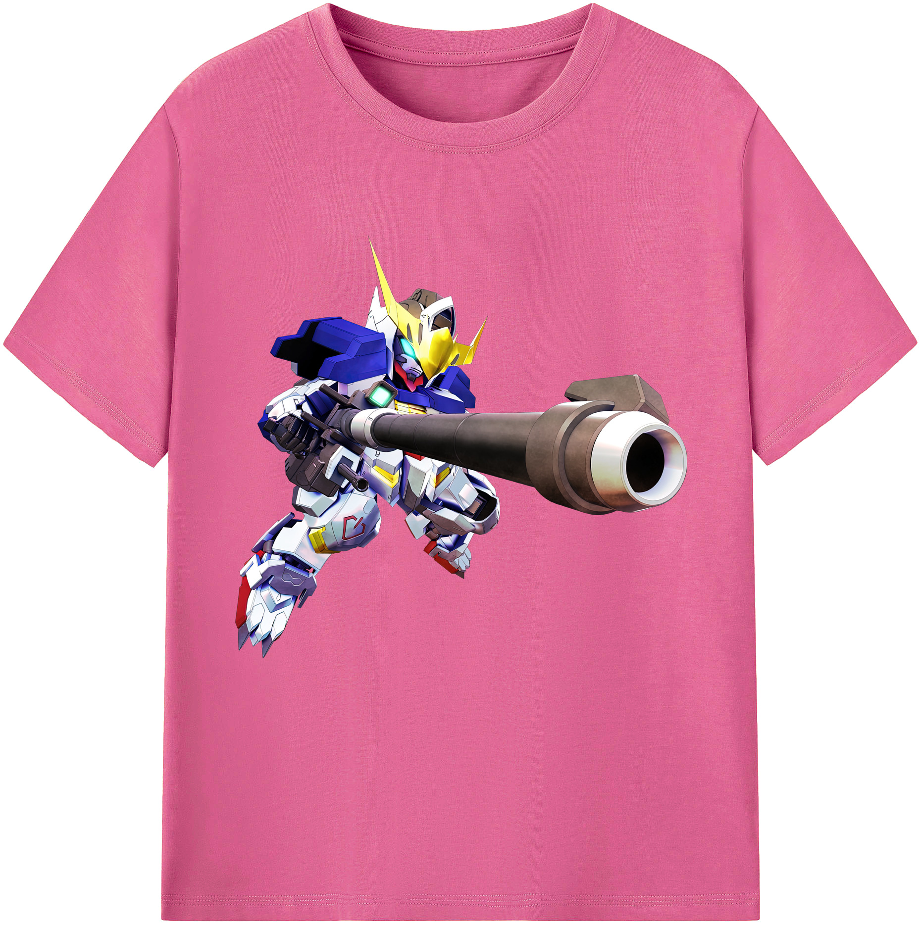 （画像用） 機動戦士ガンダム Mobile Suit Gundam レディースカジュアルプリントTシャツ（綿100％）