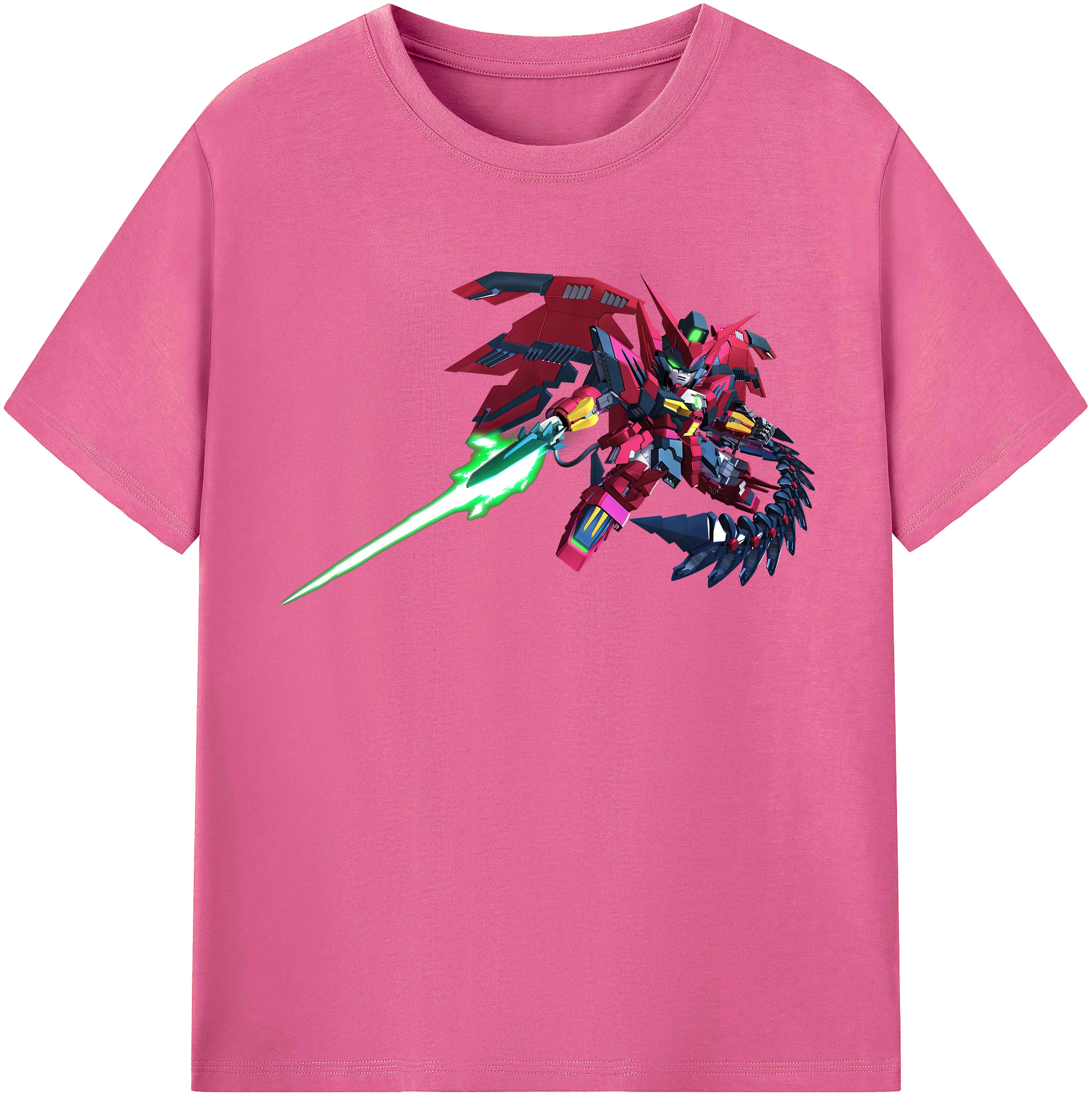（画像用） 機動戦士ガンダム Mobile Suit Gundam レディースカジュアルプリントTシャツ（綿100％）