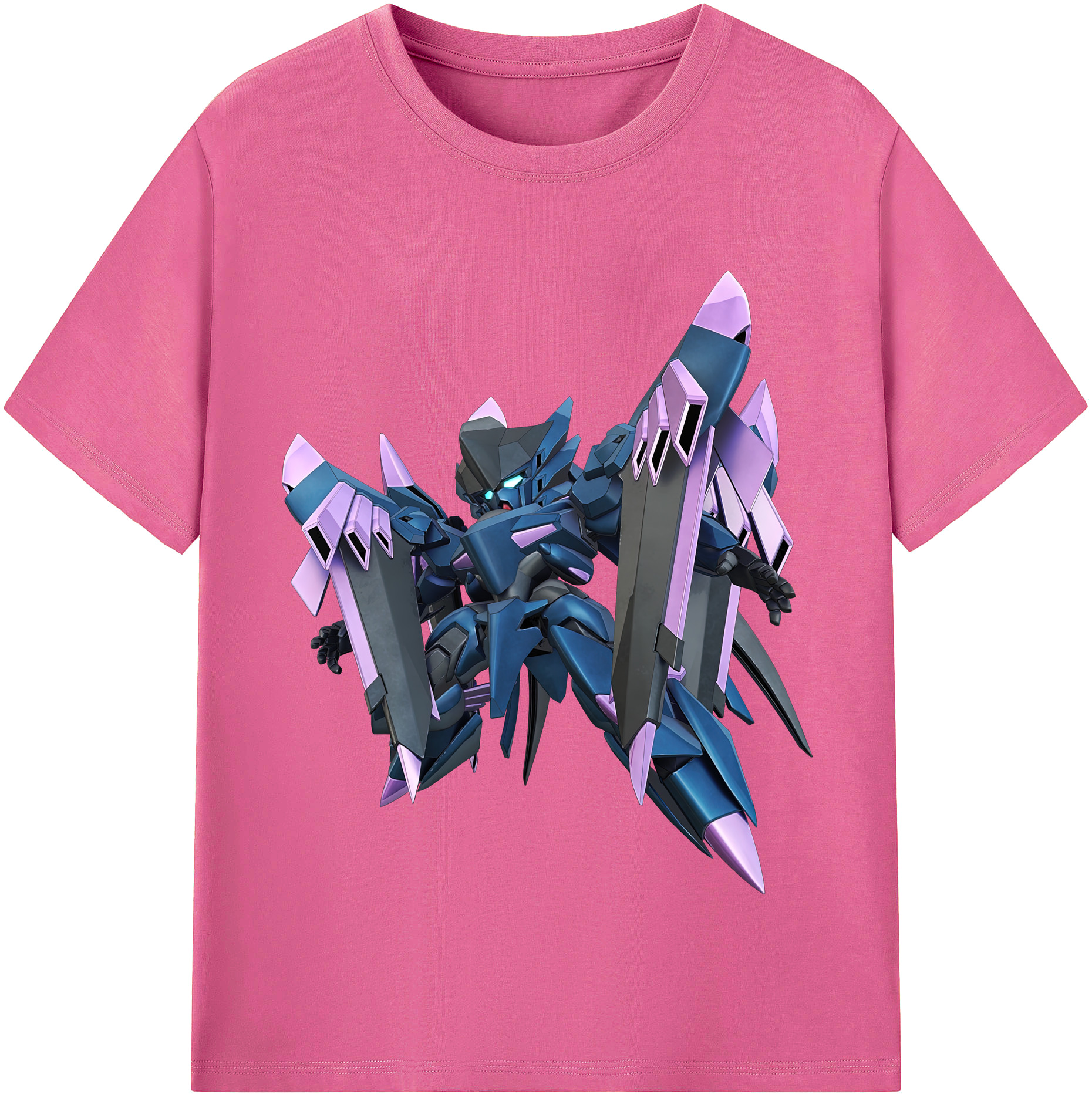 （画像用） 機動戦士ガンダム Mobile Suit Gundam レディースカジュアルプリントTシャツ（綿100％）