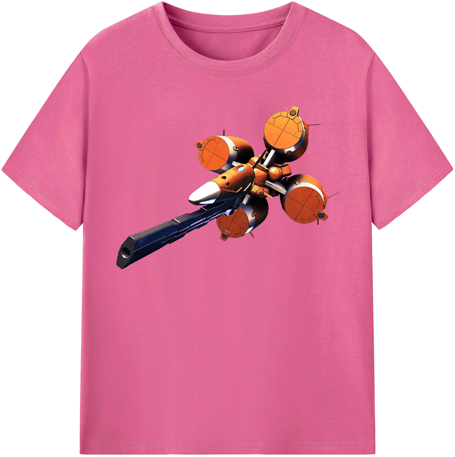 （画像用） 機動戦士ガンダム Mobile Suit Gundam レディースカジュアルプリントTシャツ（綿100％）