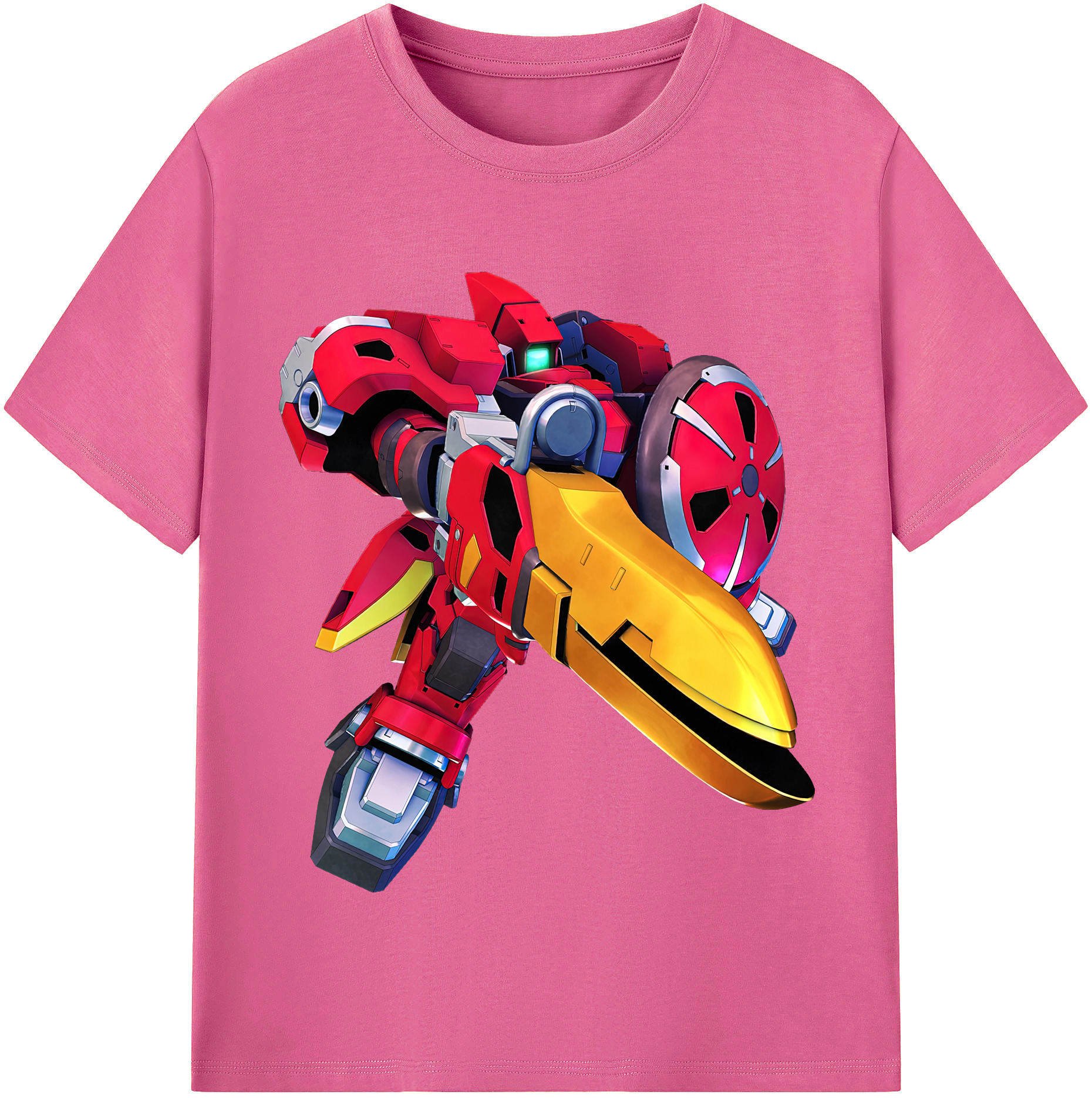 （画像用） 機動戦士ガンダム Mobile Suit Gundam レディースカジュアルプリントTシャツ（綿100％）