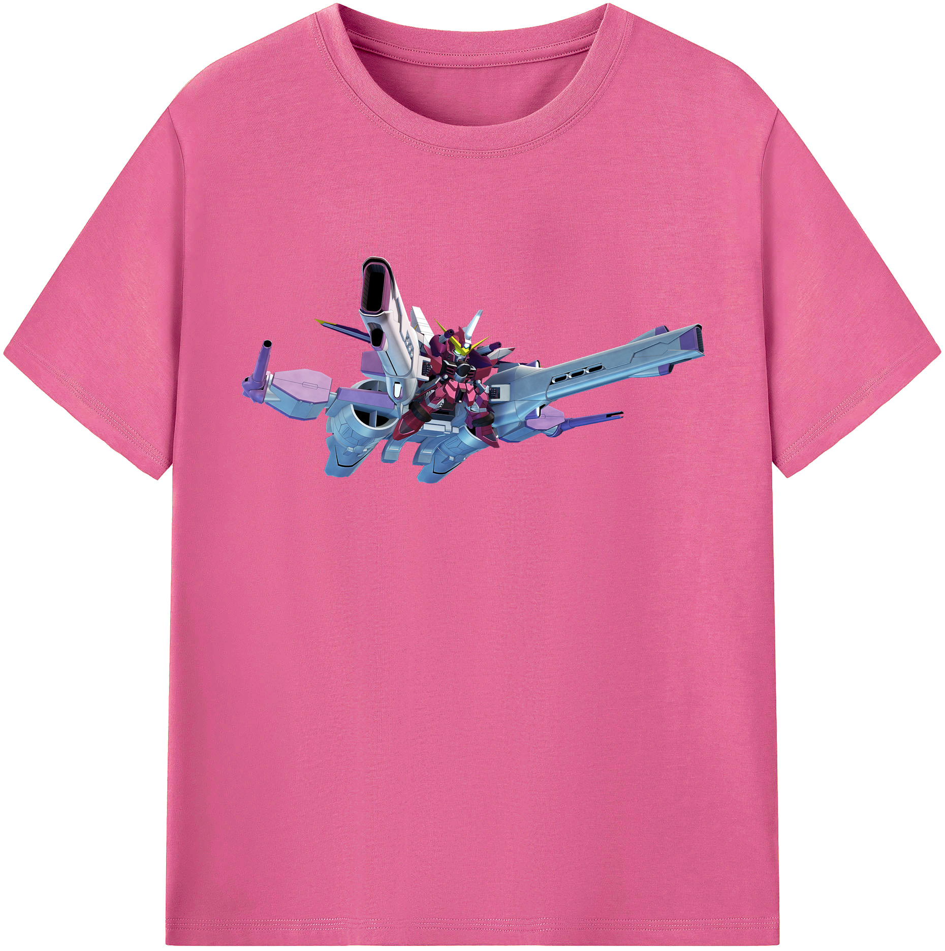 （画像用） 機動戦士ガンダム Mobile Suit Gundam レディースカジュアルプリントTシャツ（綿100％）