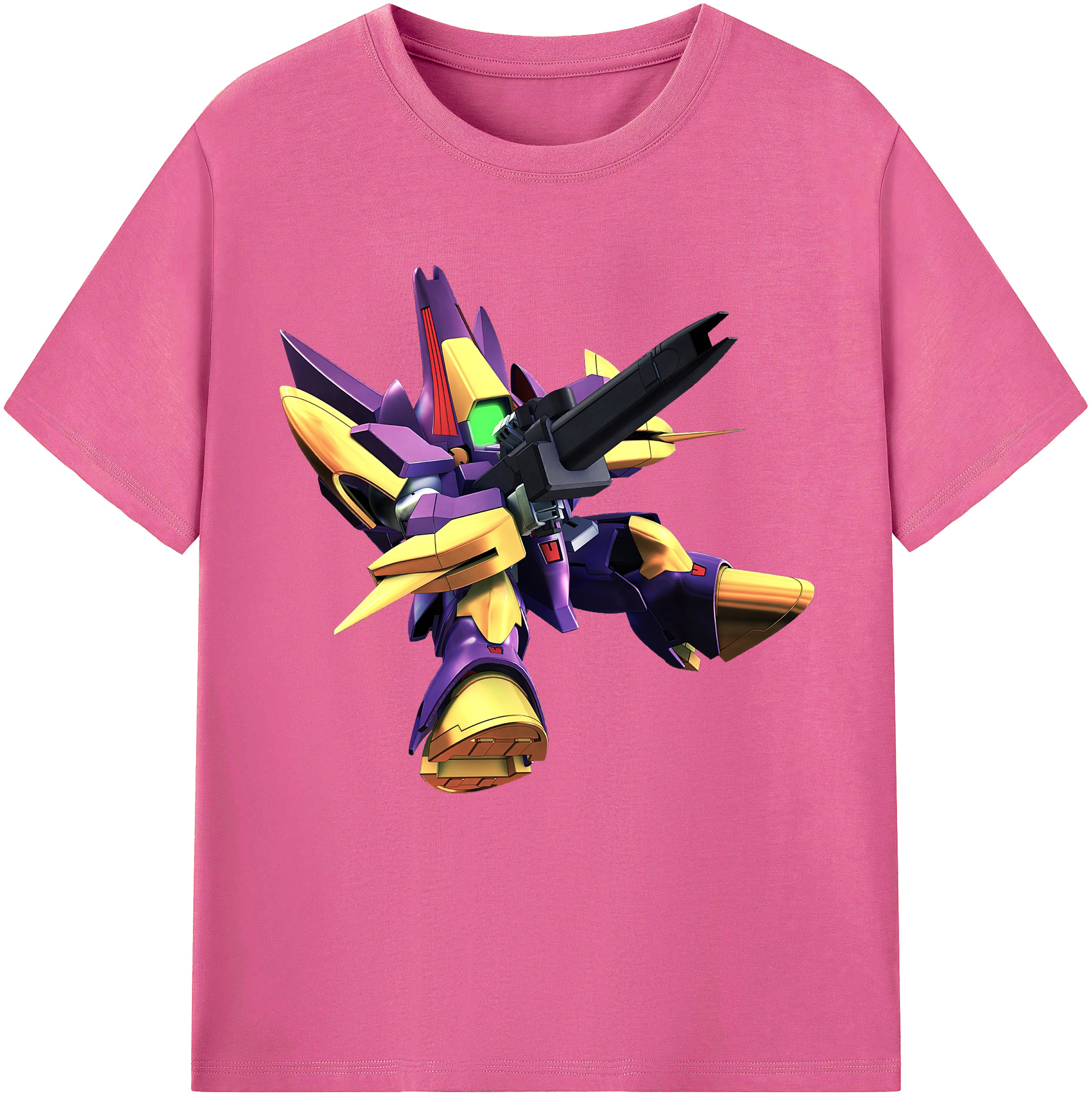 （画像用） 機動戦士ガンダム Mobile Suit Gundam レディースカジュアルプリントTシャツ（綿100％）