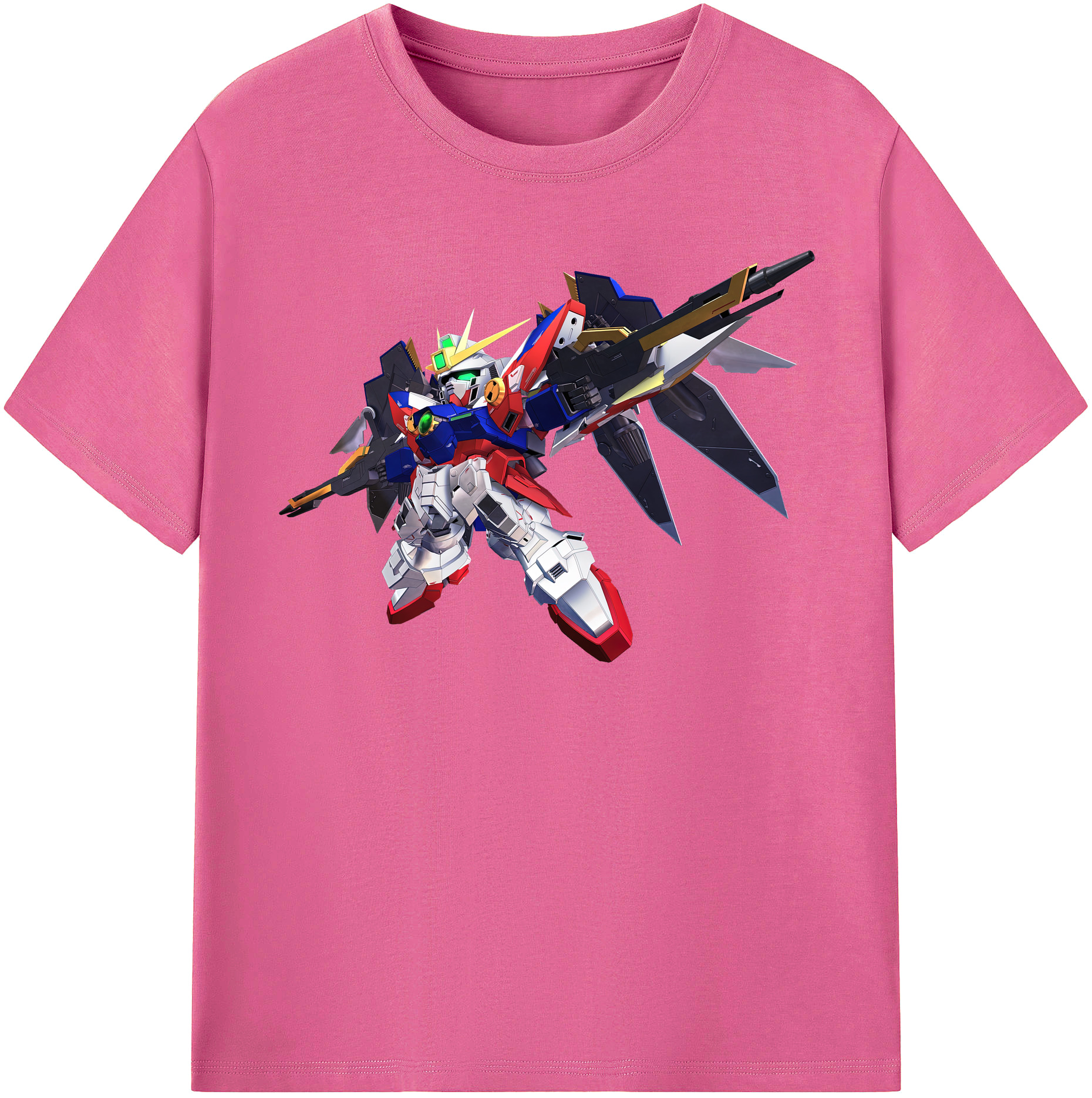 （画像用） 機動戦士ガンダム Mobile Suit Gundam レディースカジュアルプリントTシャツ（綿100％）
