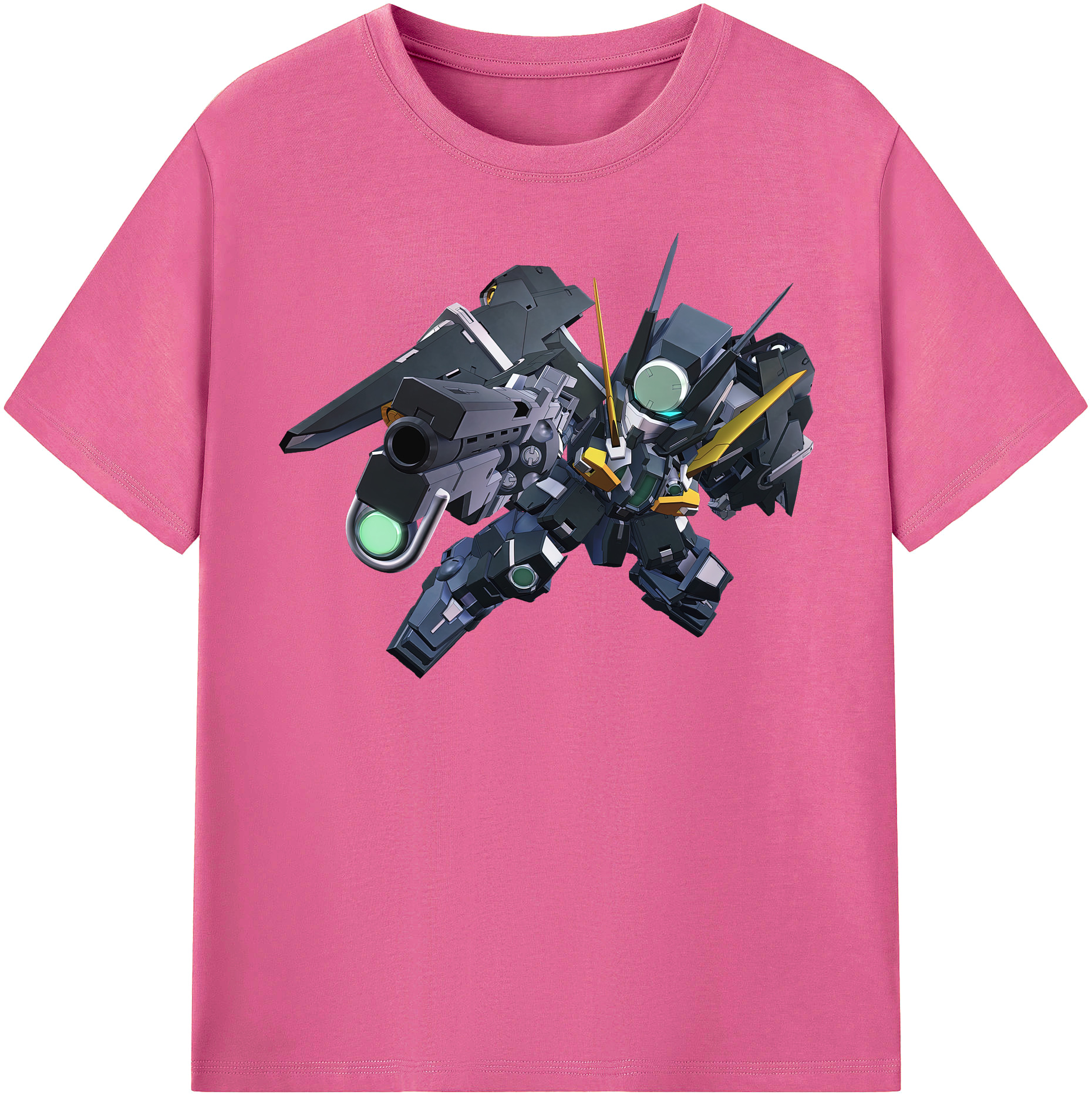 （画像用） 機動戦士ガンダム Mobile Suit Gundam レディースカジュアルプリントTシャツ（綿100％）