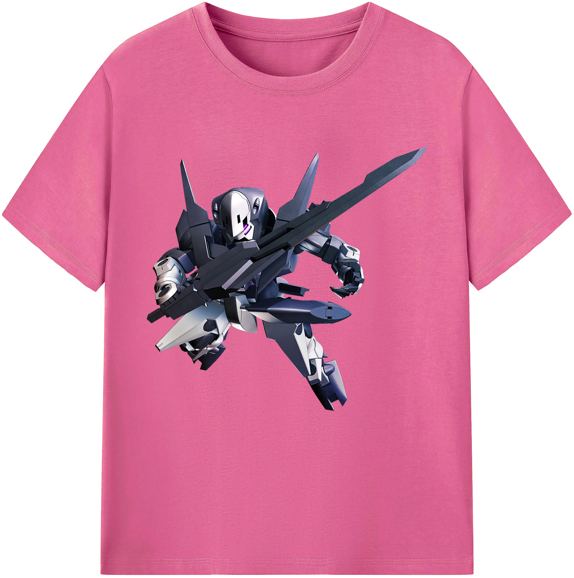 （画像用） 機動戦士ガンダム Mobile Suit Gundam レディースカジュアルプリントTシャツ（綿100％）