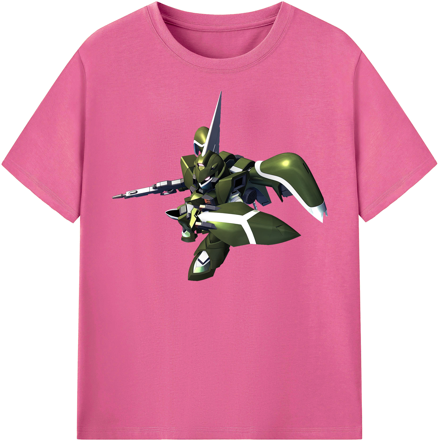 （画像用） 機動戦士ガンダム Mobile Suit Gundam レディースカジュアルプリントTシャツ（綿100％）