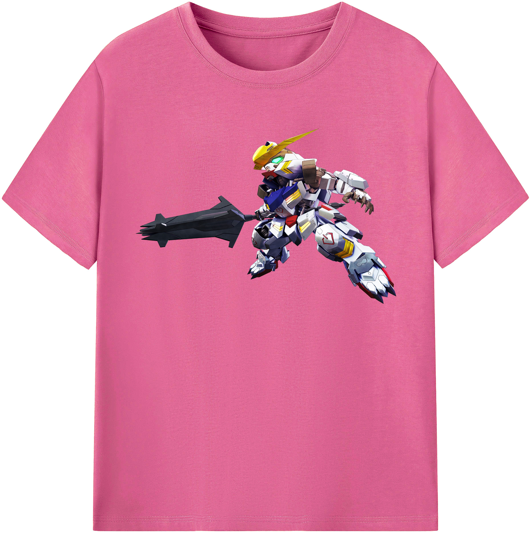 （画像用） 機動戦士ガンダム Mobile Suit Gundam レディースカジュアルプリントTシャツ（綿100％）