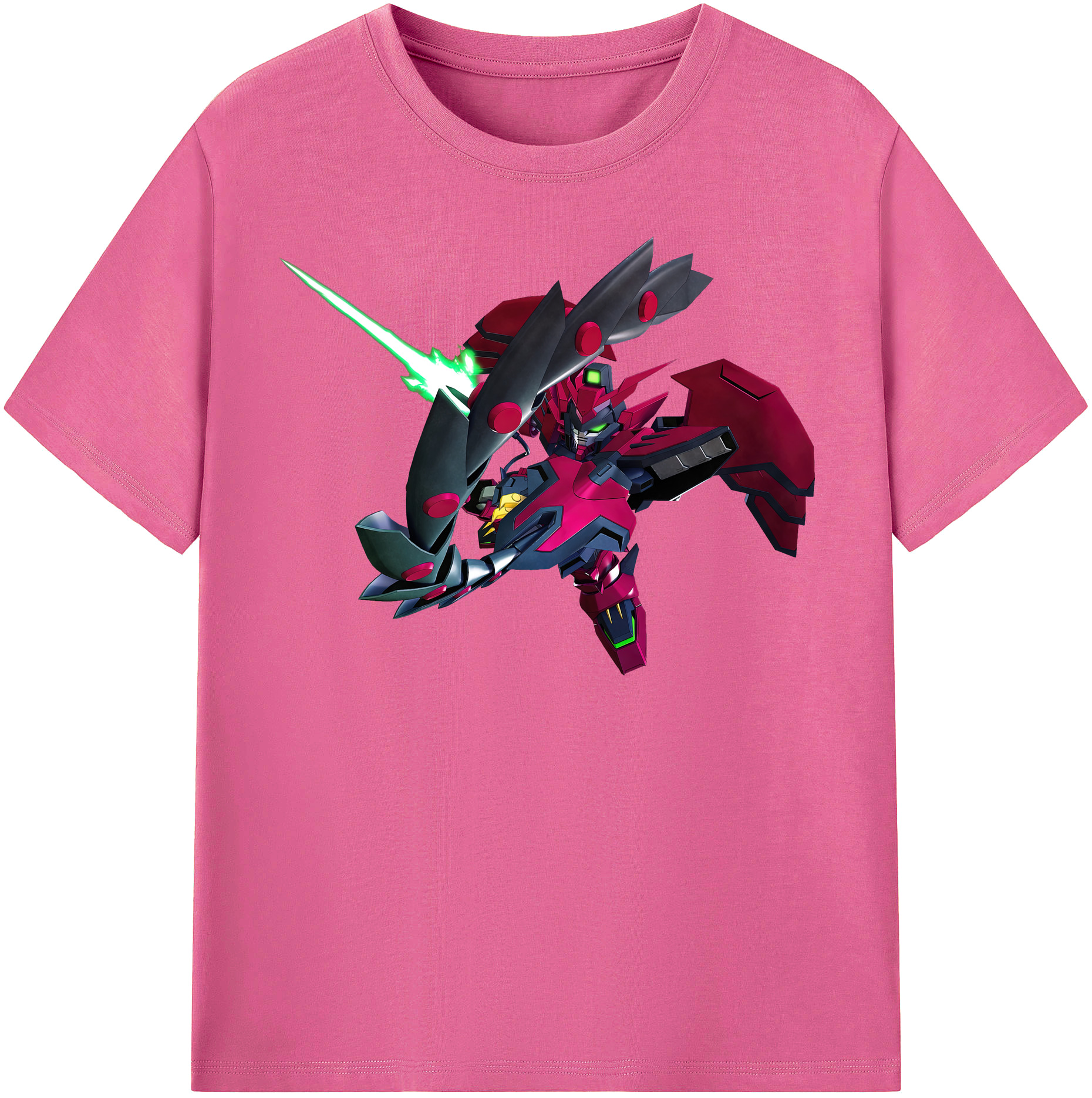 （画像用） 機動戦士ガンダム Mobile Suit Gundam レディースカジュアルプリントTシャツ（綿100％）