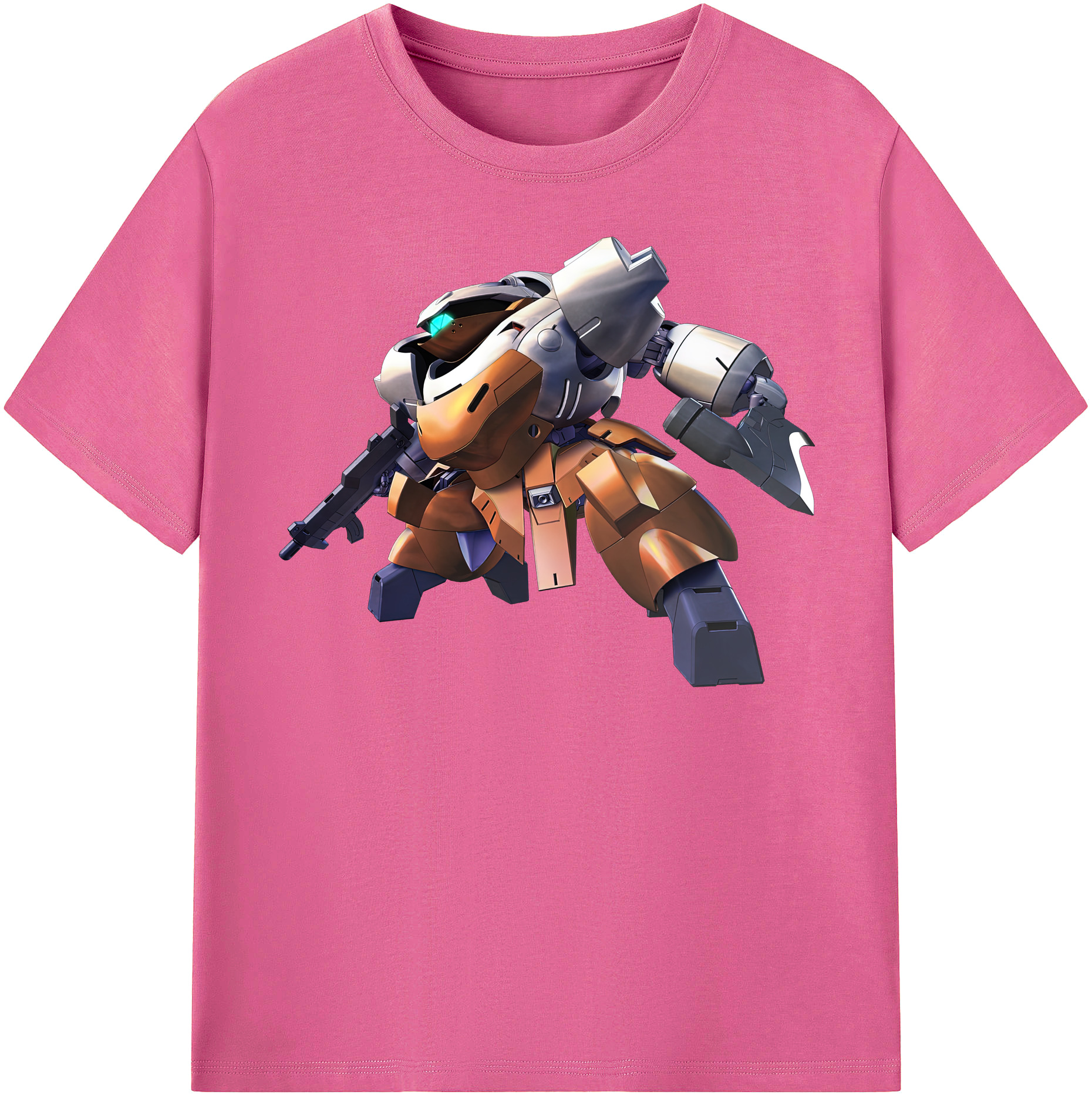 （画像用） 機動戦士ガンダム Mobile Suit Gundam レディースカジュアルプリントTシャツ（綿100％）