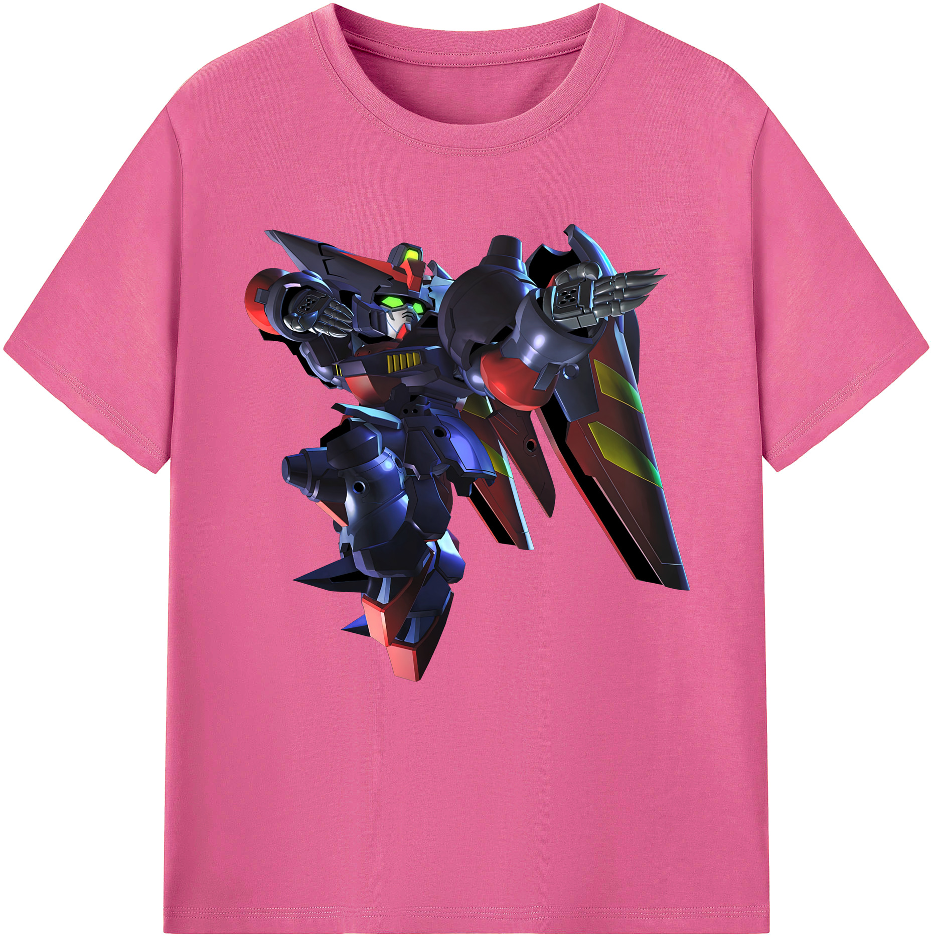 （画像用） 機動戦士ガンダム Mobile Suit Gundam レディースカジュアルプリントTシャツ（綿100％）