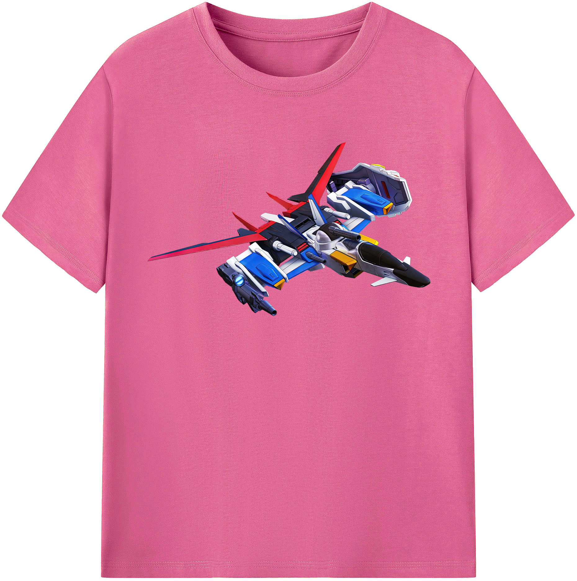 （画像用） 機動戦士ガンダム Mobile Suit Gundam レディースカジュアルプリントTシャツ（綿100％）