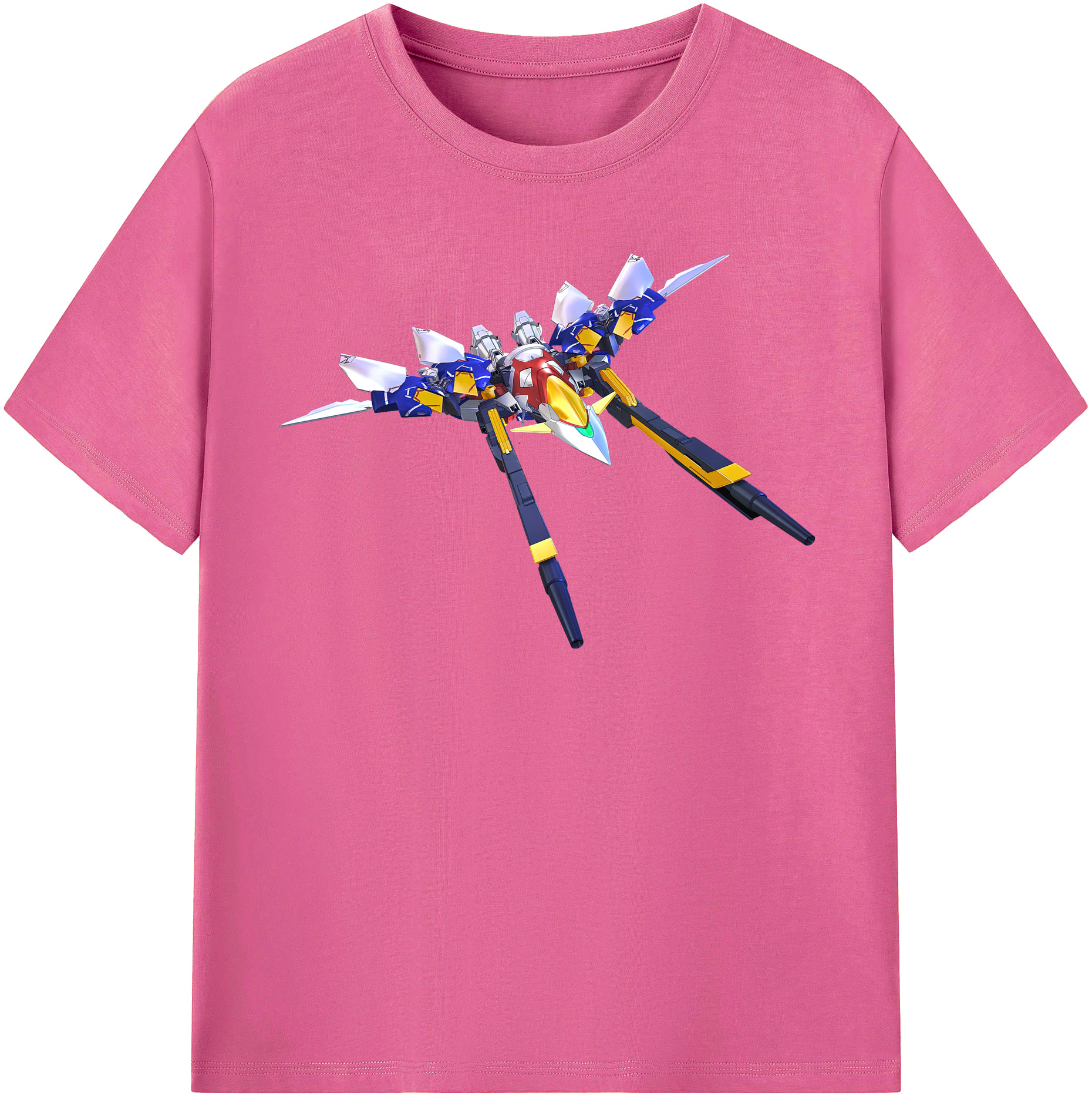 （画像用） 機動戦士ガンダム Mobile Suit Gundam レディースカジュアルプリントTシャツ（綿100％）