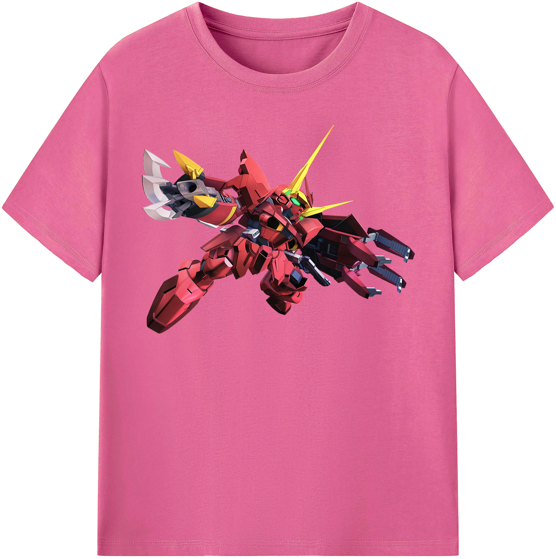 （画像用） 機動戦士ガンダム Mobile Suit Gundam レディースカジュアルプリントTシャツ（綿100％）