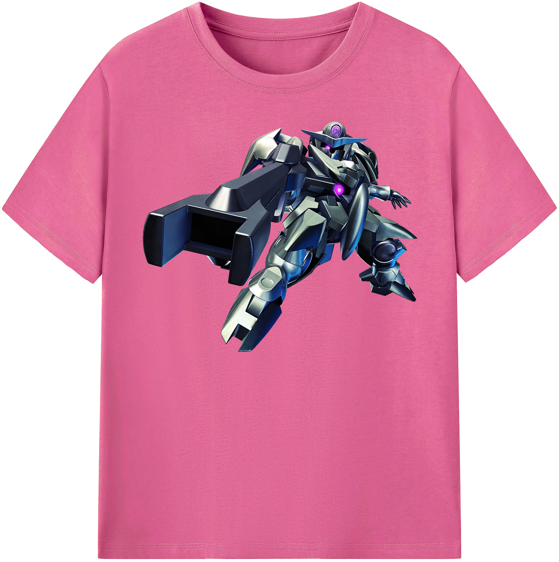 （画像用） 機動戦士ガンダム Mobile Suit Gundam レディースカジュアルプリントTシャツ（綿100％）