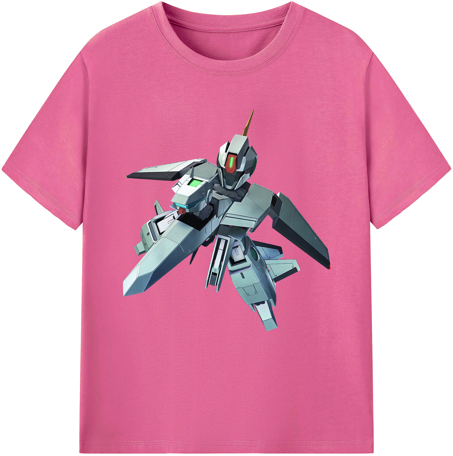 （画像用） 機動戦士ガンダム Mobile Suit Gundam レディースカジュアルプリントTシャツ（綿100％）