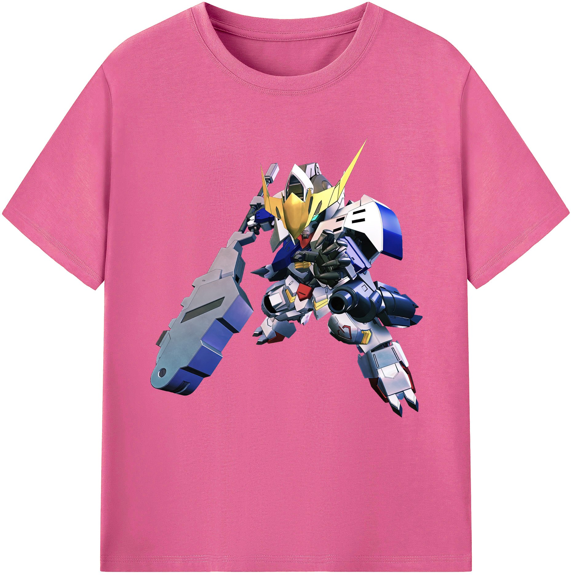 （画像用） 機動戦士ガンダム Mobile Suit Gundam レディースカジュアルプリントTシャツ（綿100％）