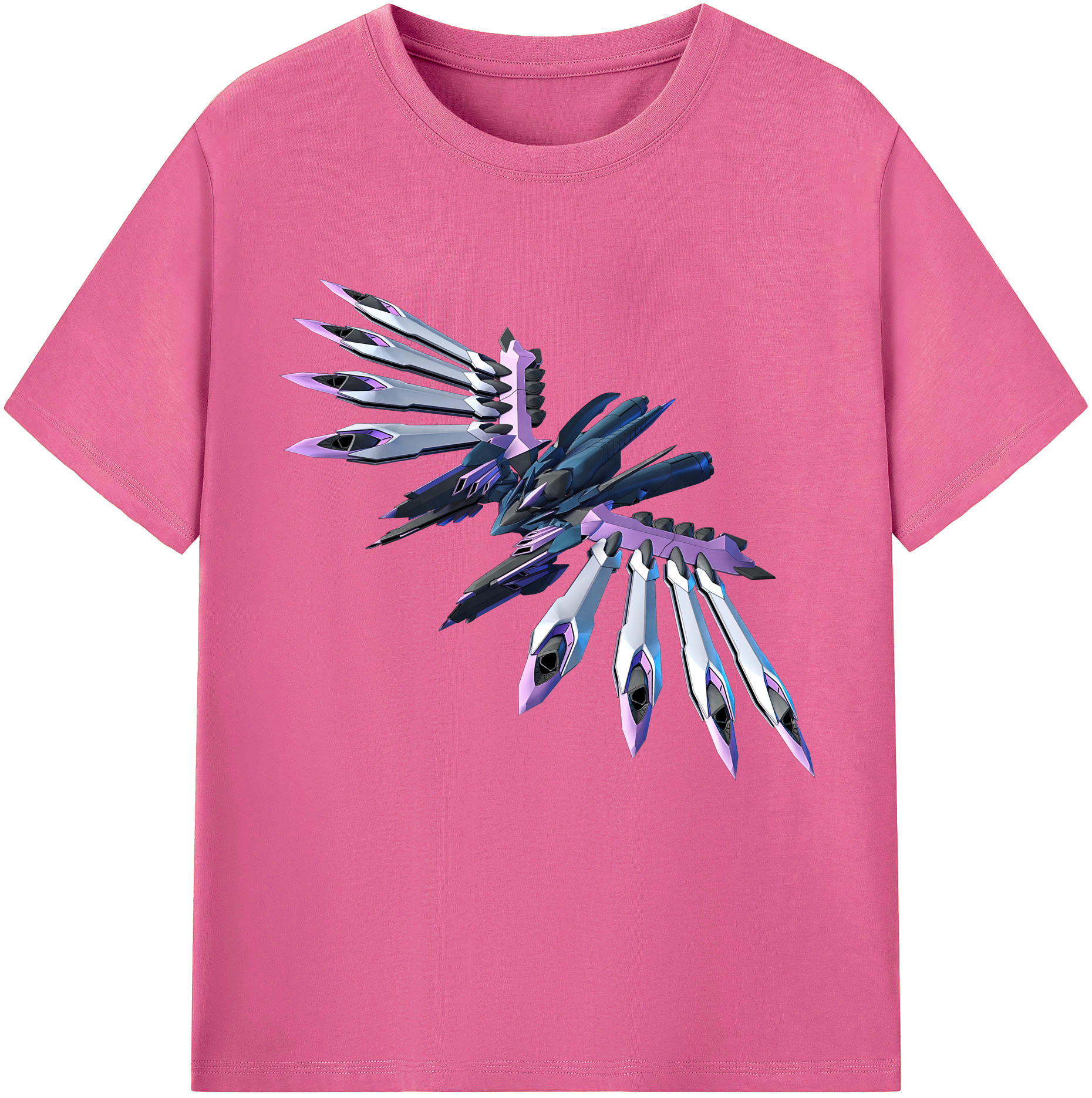 （画像用） 機動戦士ガンダム Mobile Suit Gundam レディースカジュアルプリントTシャツ（綿100％）