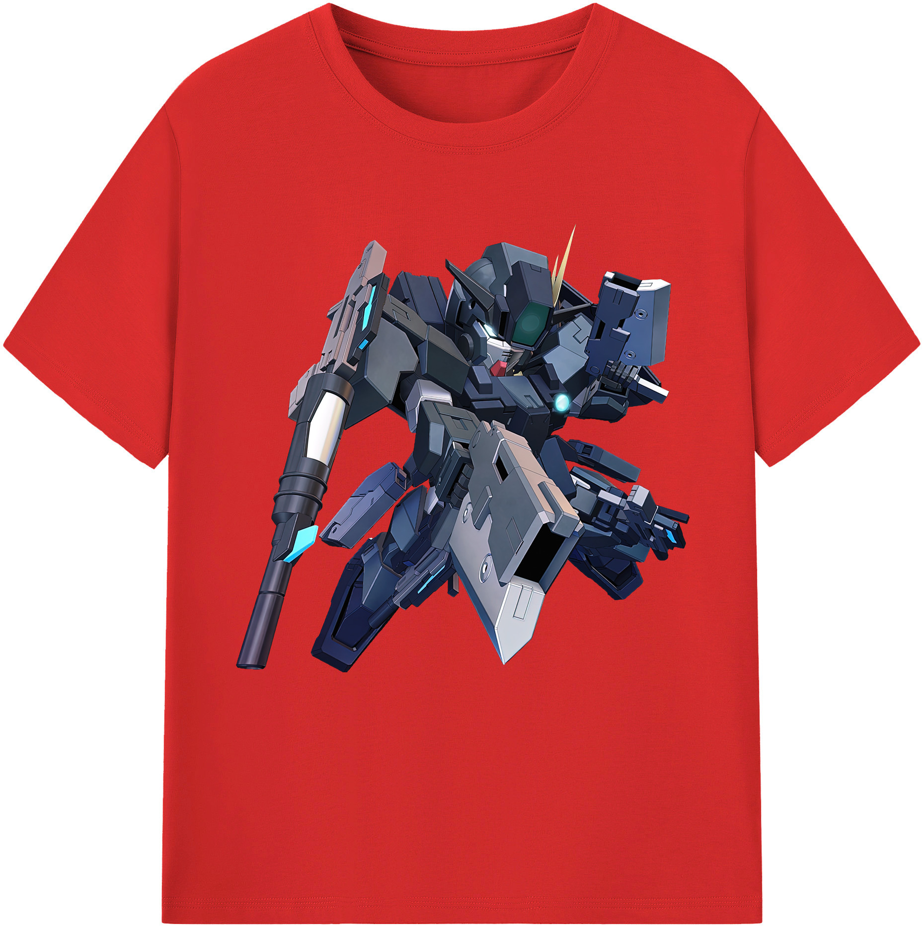 （画像用） 機動戦士ガンダム Mobile Suit Gundam レディースカジュアルプリントTシャツ（綿100％）