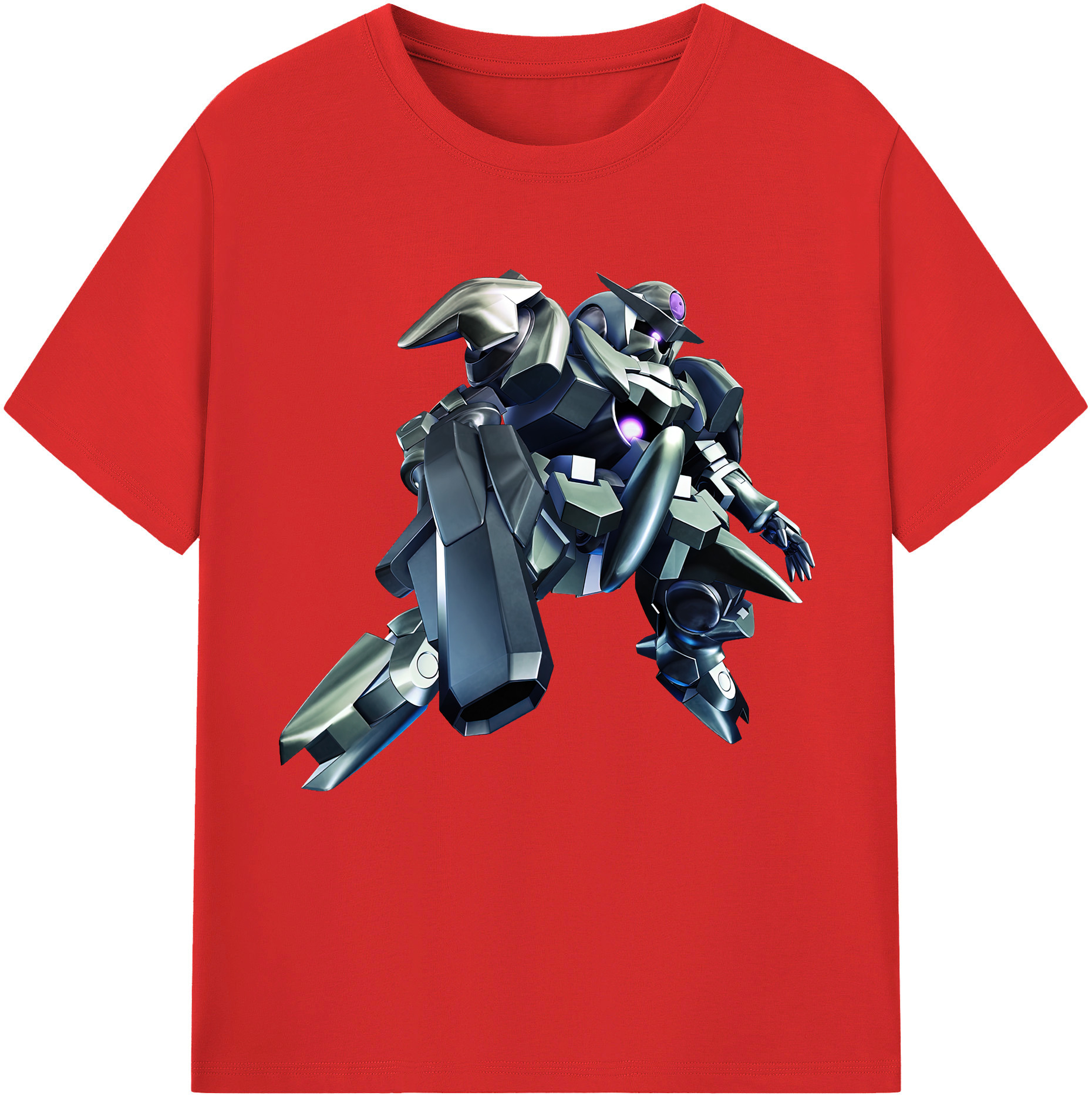 （画像用） 機動戦士ガンダム Mobile Suit Gundam レディースカジュアルプリントTシャツ（綿100％）