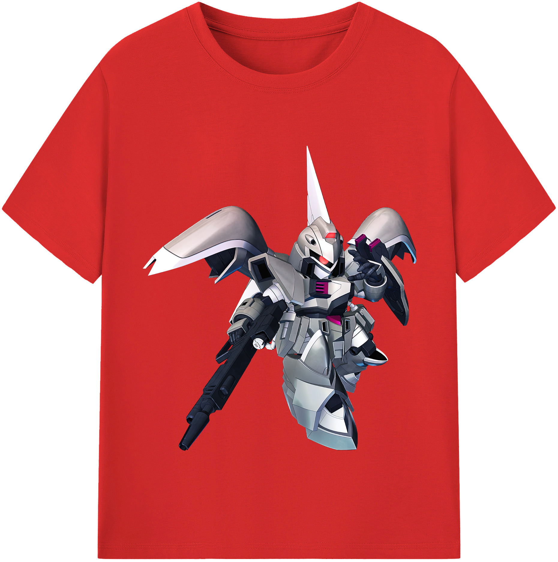 （画像用） 機動戦士ガンダム Mobile Suit Gundam レディースカジュアルプリントTシャツ（綿100％）