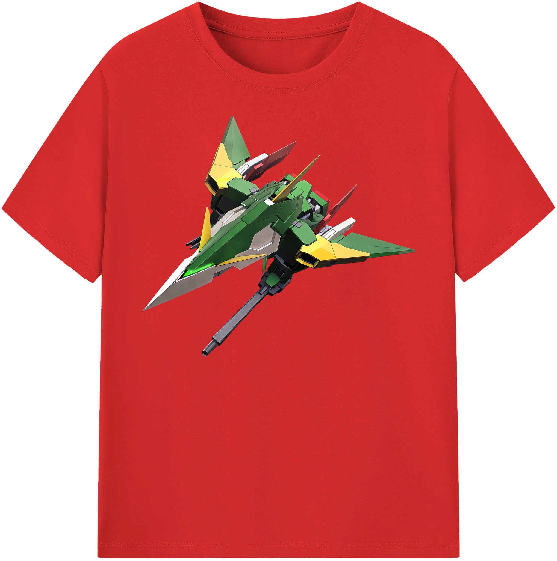 （画像用） 機動戦士ガンダム Mobile Suit Gundam レディースカジュアルプリントTシャツ（綿100％）