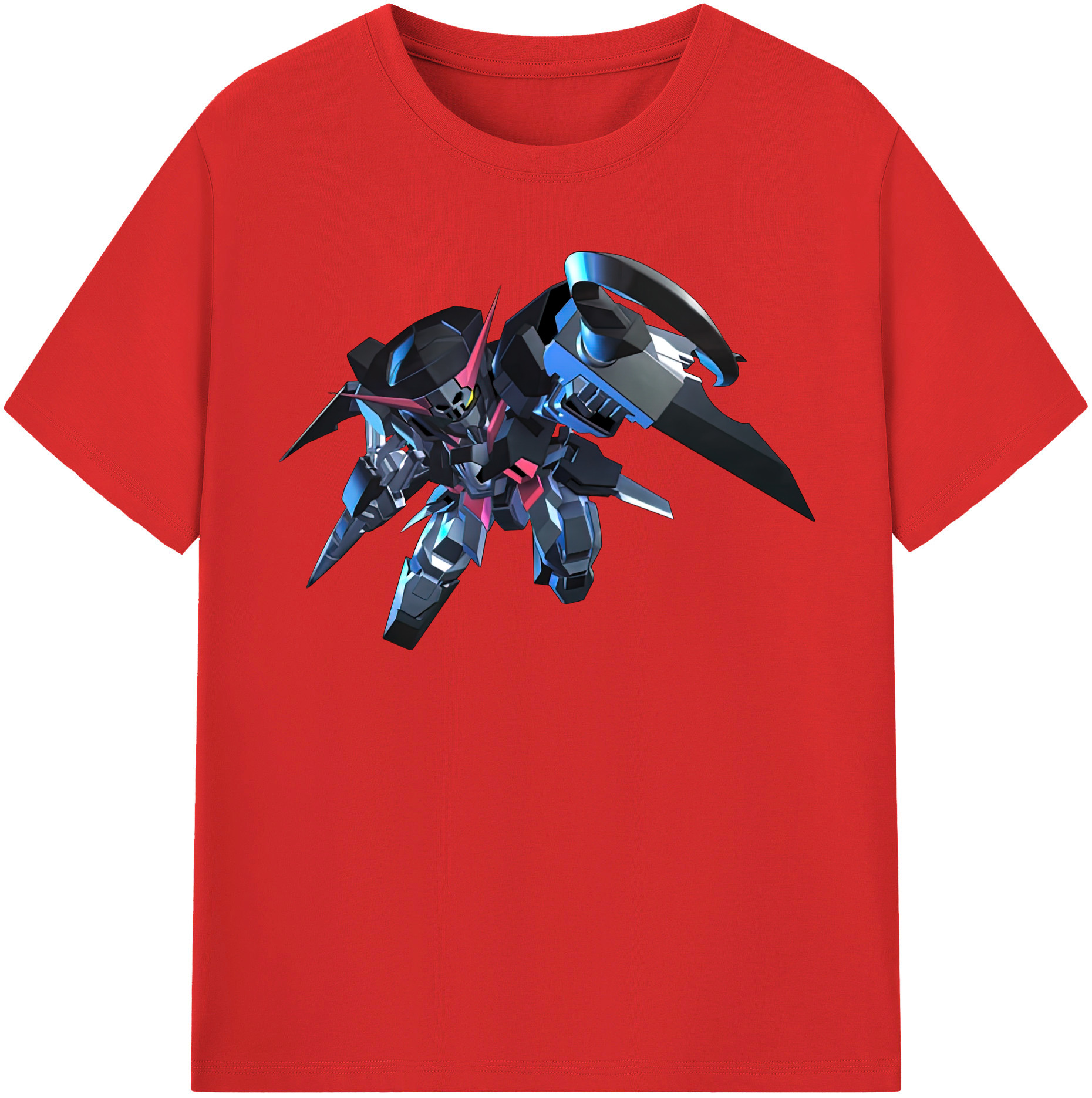 （画像用） 機動戦士ガンダム Mobile Suit Gundam レディースカジュアルプリントTシャツ（綿100％）