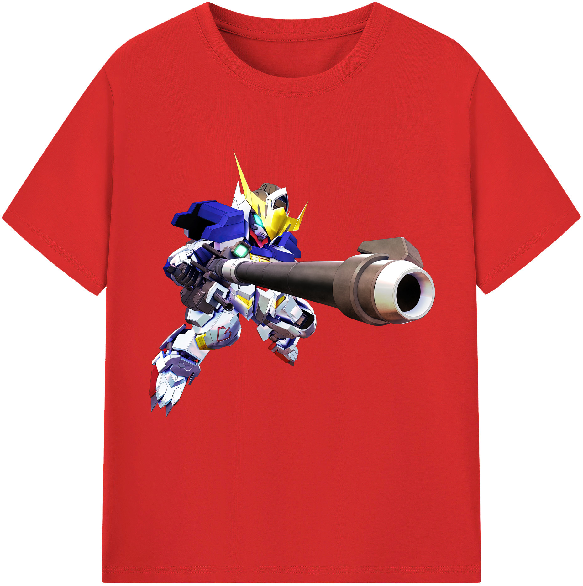 （画像用） 機動戦士ガンダム Mobile Suit Gundam レディースカジュアルプリントTシャツ（綿100％）