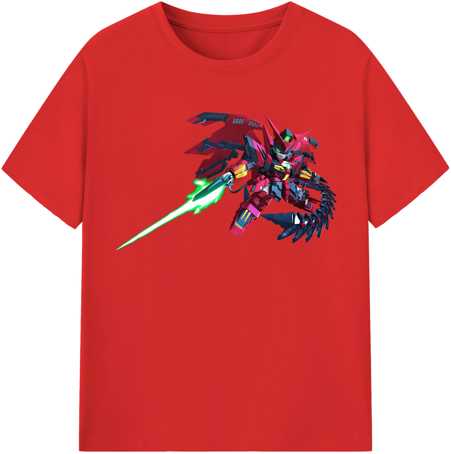 （画像用） 機動戦士ガンダム Mobile Suit Gundam レディースカジュアルプリントTシャツ（綿100％）