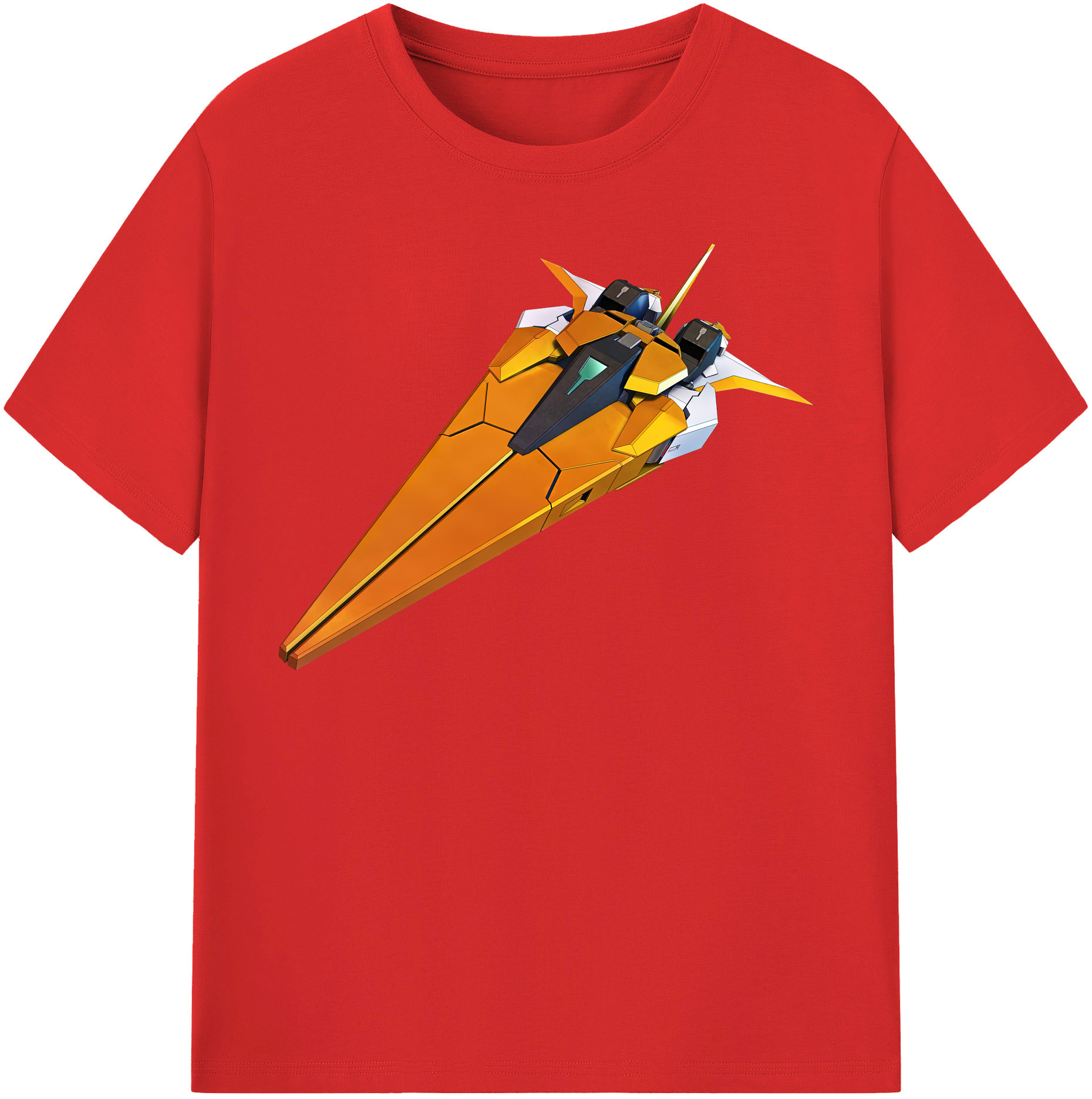 （画像用） 機動戦士ガンダム Mobile Suit Gundam レディースカジュアルプリントTシャツ（綿100％）