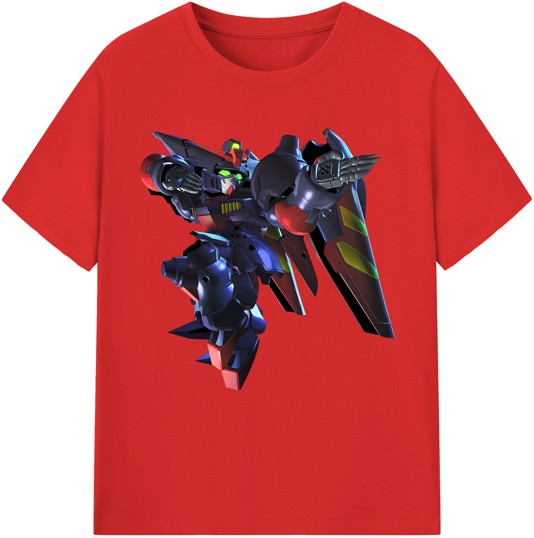 （画像用） 機動戦士ガンダム Mobile Suit Gundam レディースカジュアルプリントTシャツ（綿100％）