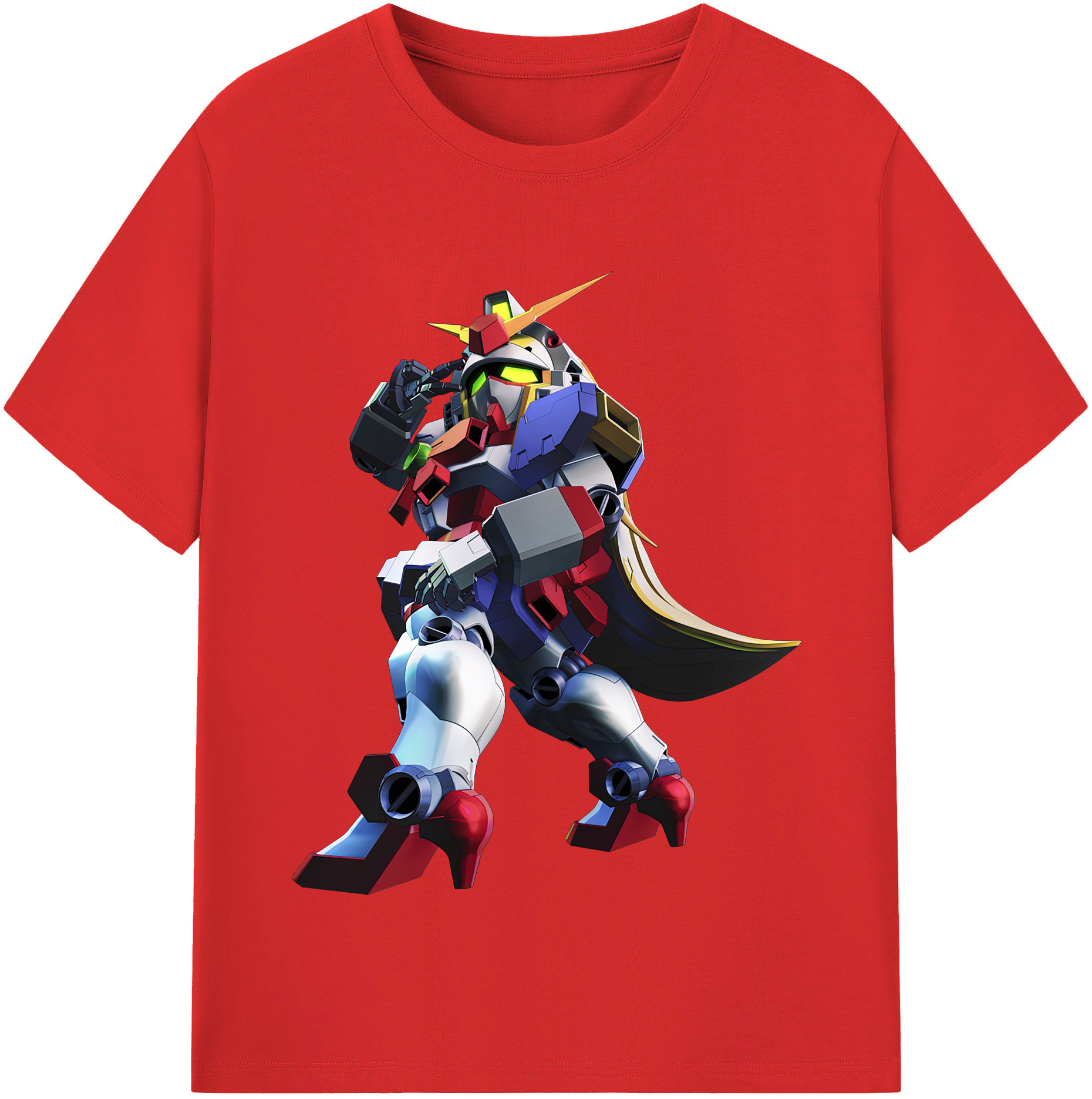 （画像用） 機動戦士ガンダム Mobile Suit Gundam レディースカジュアルプリントTシャツ（綿100％）