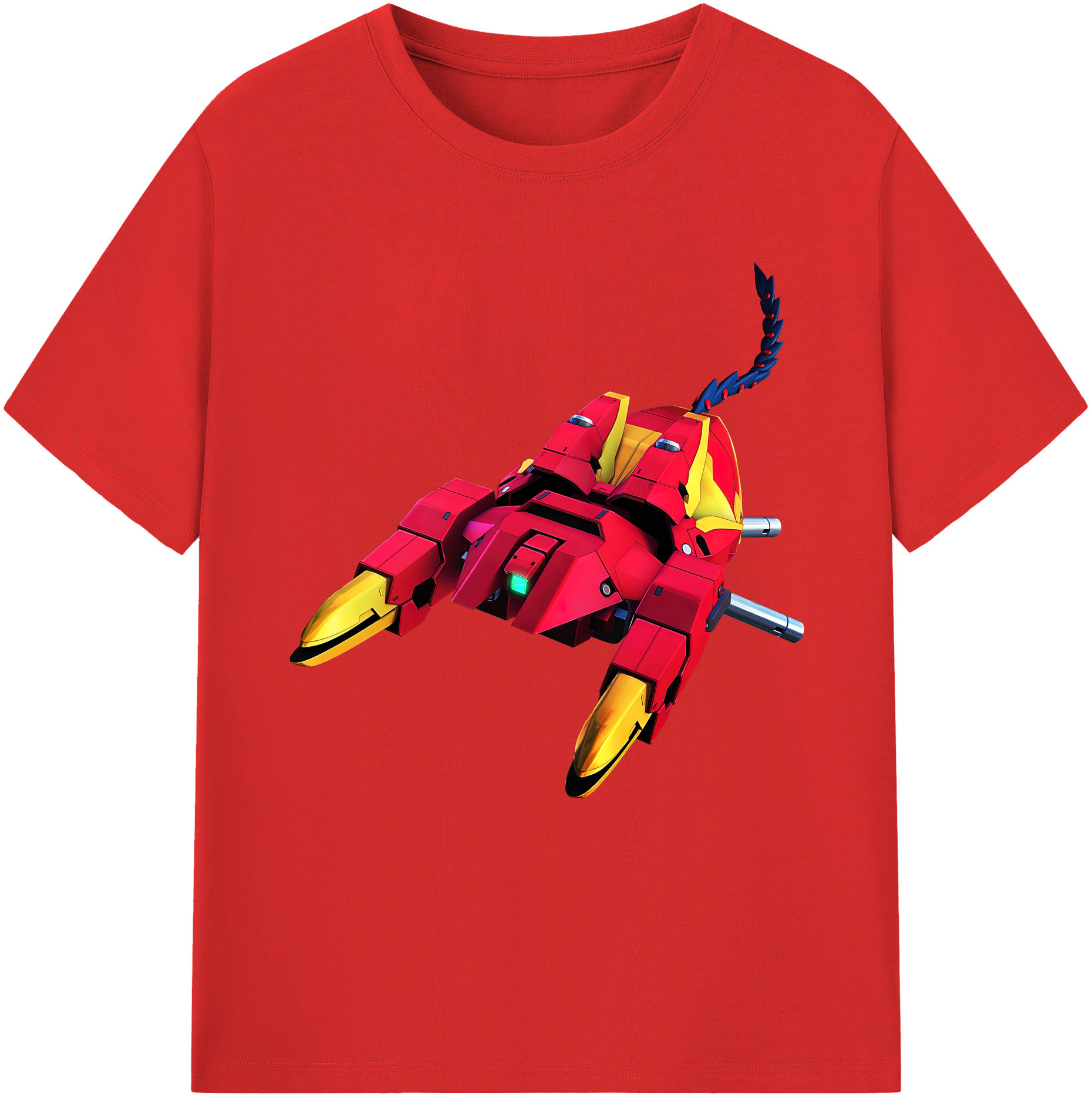 （画像用） 機動戦士ガンダム Mobile Suit Gundam レディースカジュアルプリントTシャツ（綿100％）