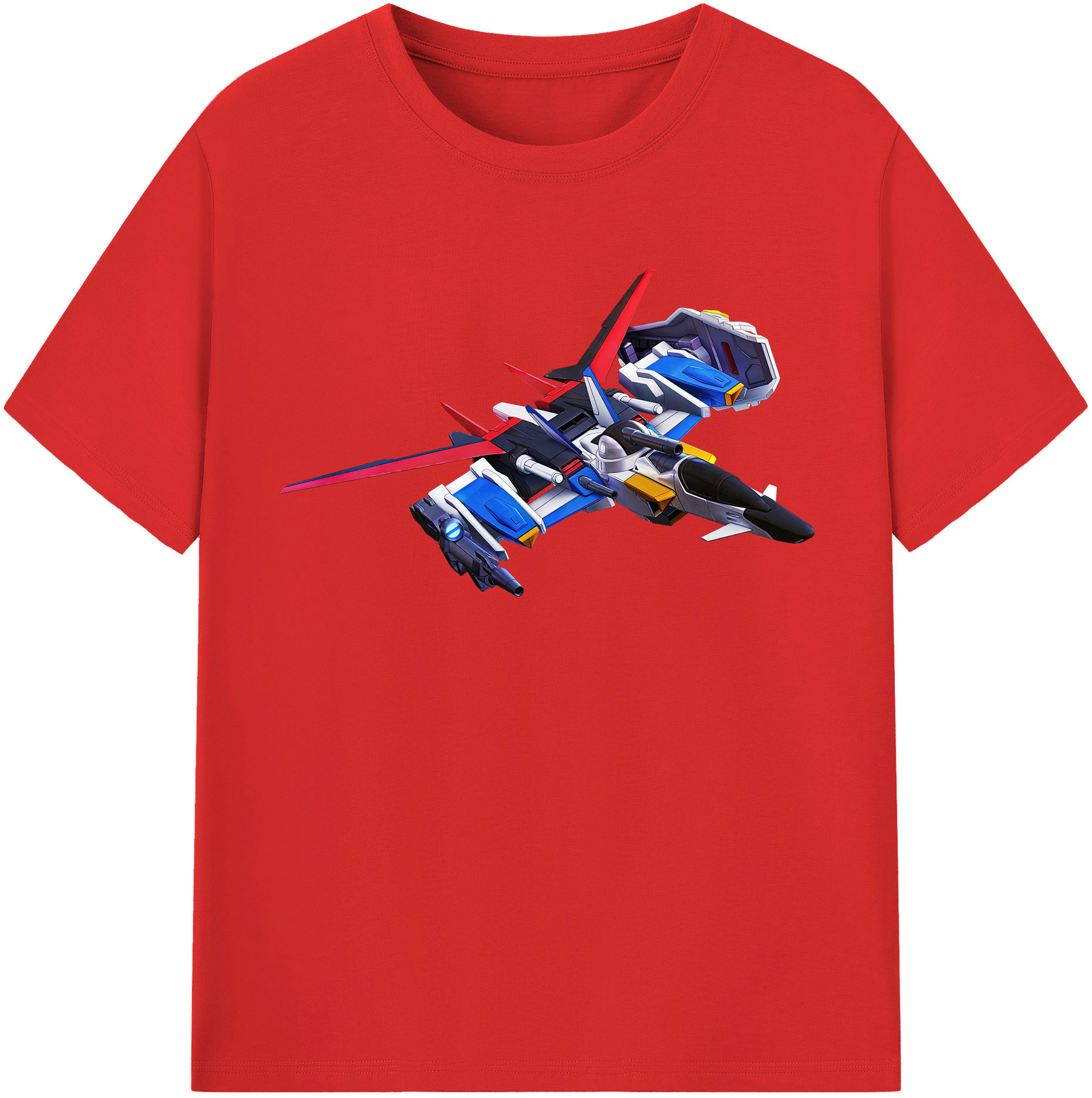 （画像用） 機動戦士ガンダム Mobile Suit Gundam レディースカジュアルプリントTシャツ（綿100％）