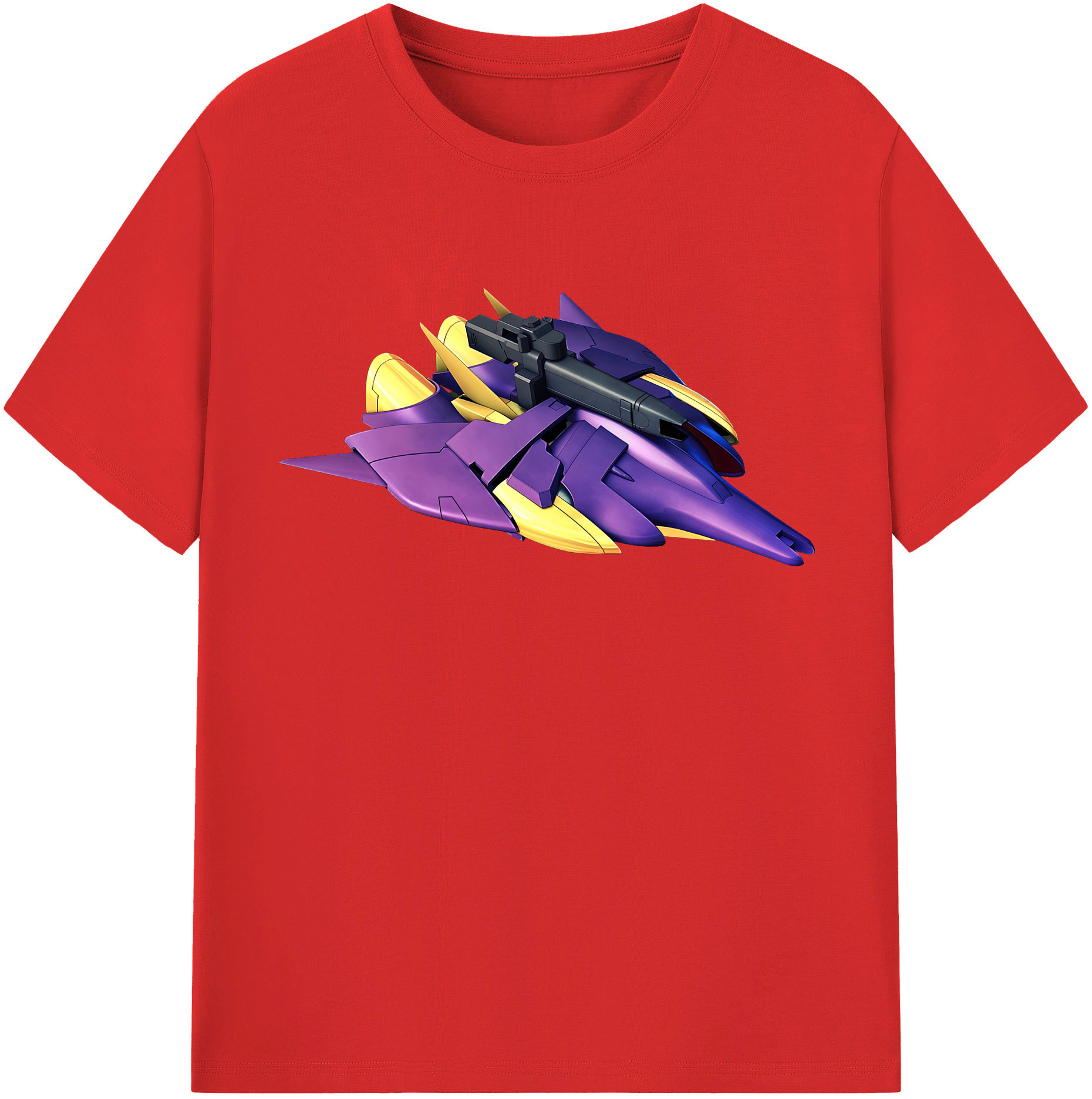 （画像用） 機動戦士ガンダム Mobile Suit Gundam レディースカジュアルプリントTシャツ（綿100％）