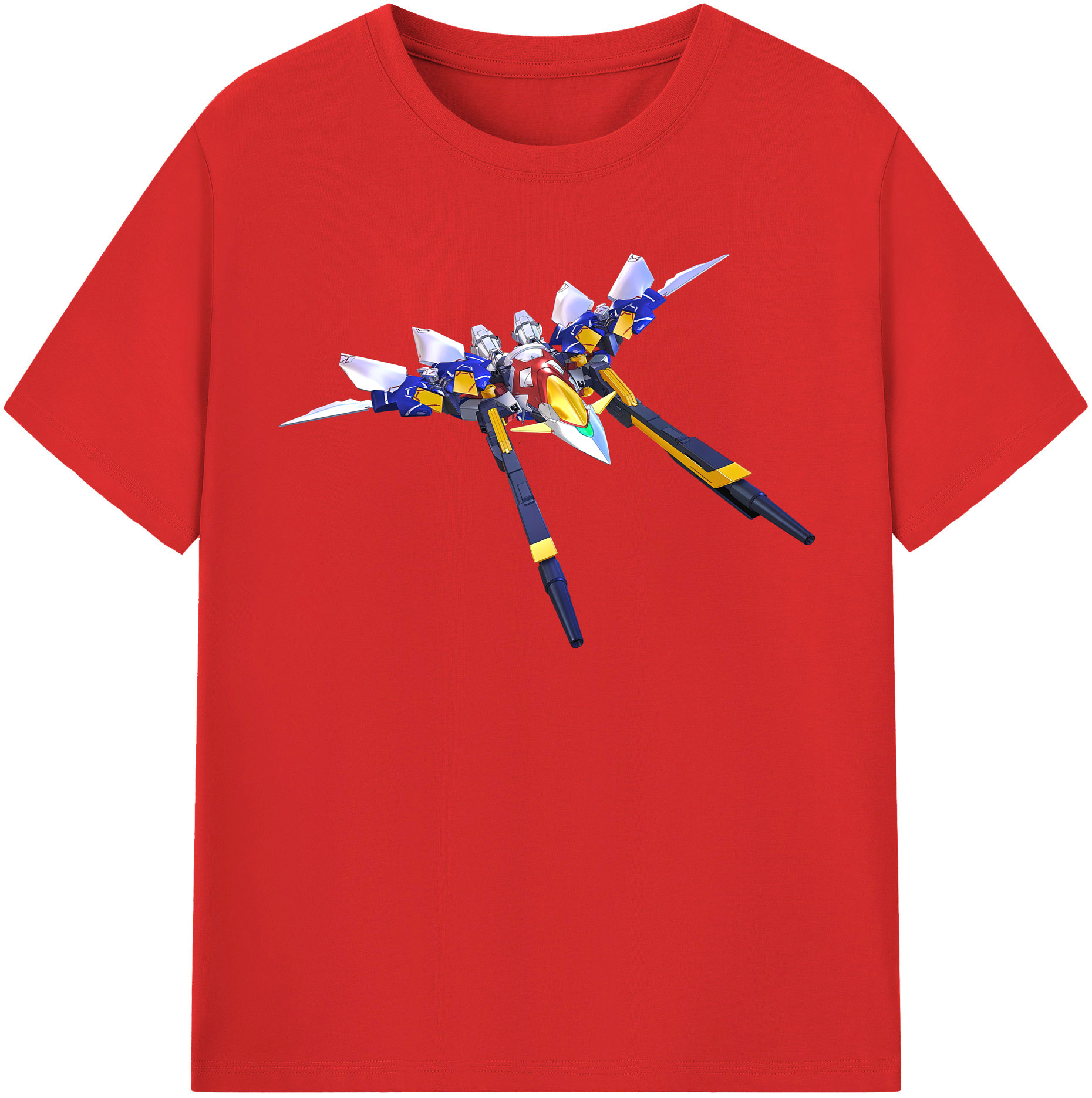 （画像用） 機動戦士ガンダム Mobile Suit Gundam レディースカジュアルプリントTシャツ（綿100％）