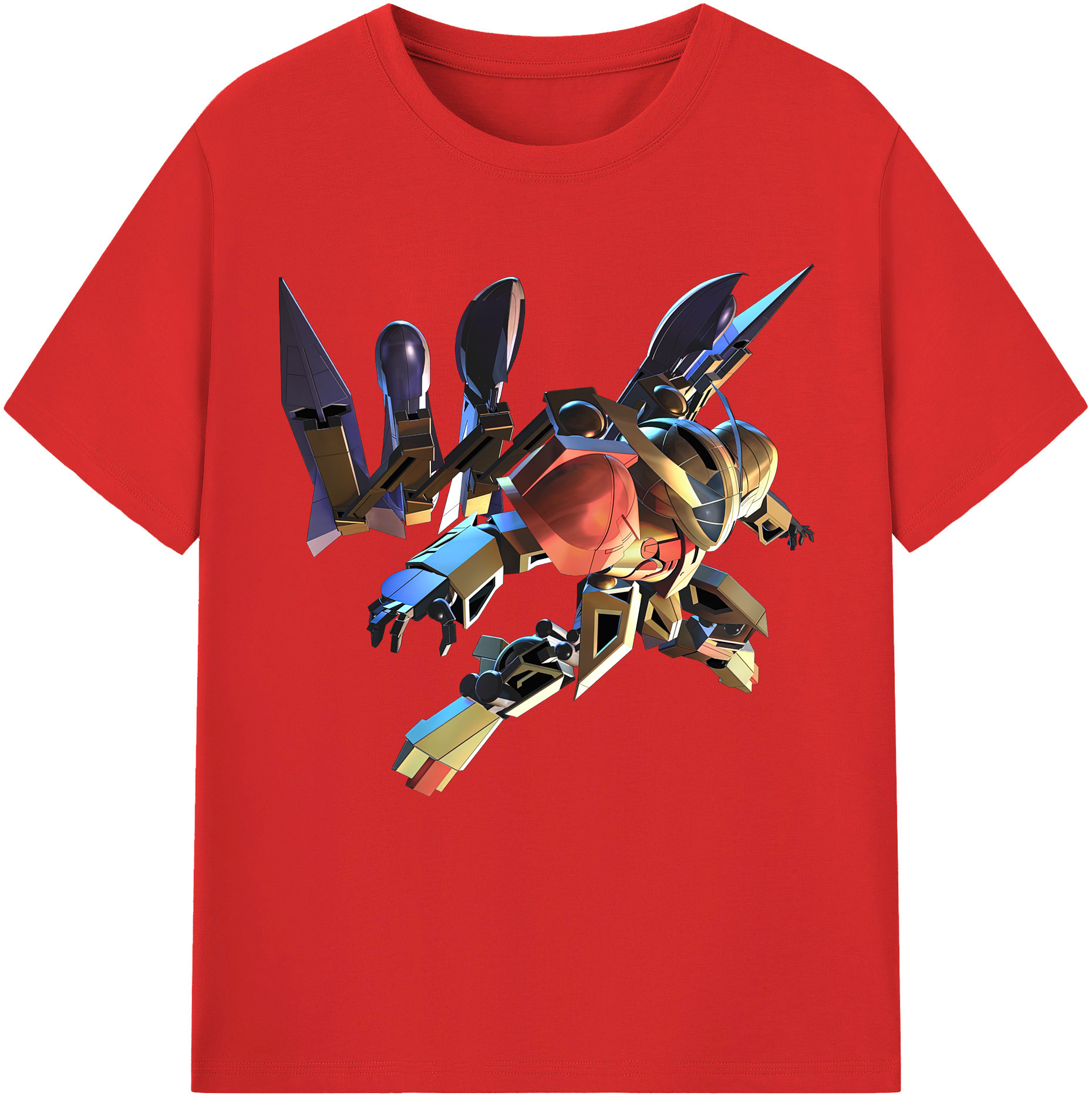 （画像用） 機動戦士ガンダム Mobile Suit Gundam レディースカジュアルプリントTシャツ（綿100％）