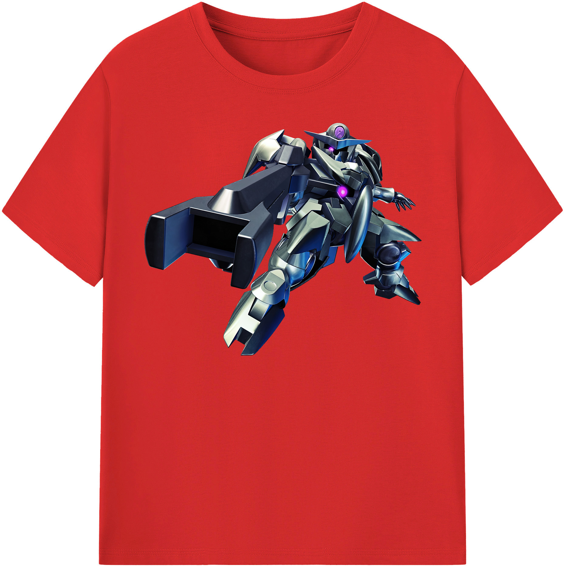（画像用） 機動戦士ガンダム Mobile Suit Gundam レディースカジュアルプリントTシャツ（綿100％）