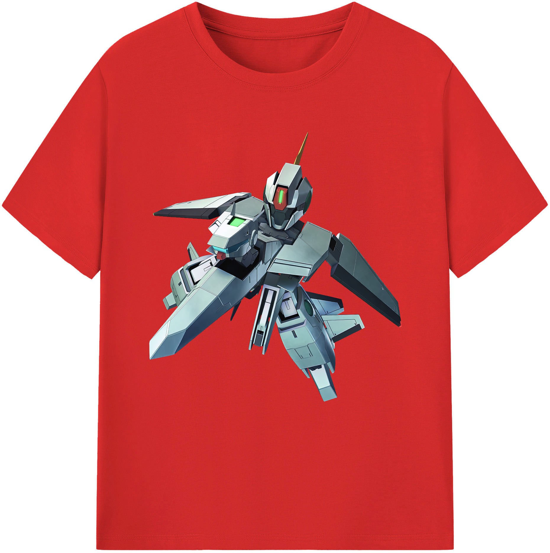 （画像用） 機動戦士ガンダム Mobile Suit Gundam レディースカジュアルプリントTシャツ（綿100％）