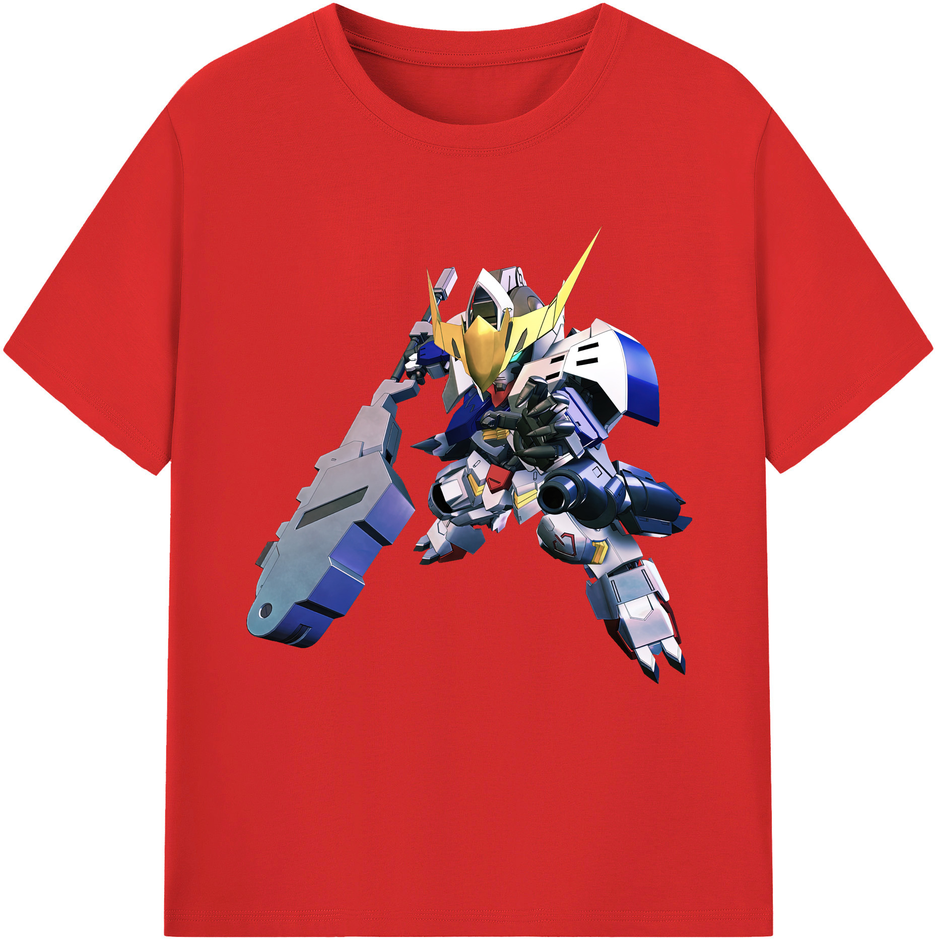 （画像用） 機動戦士ガンダム Mobile Suit Gundam レディースカジュアルプリントTシャツ（綿100％）