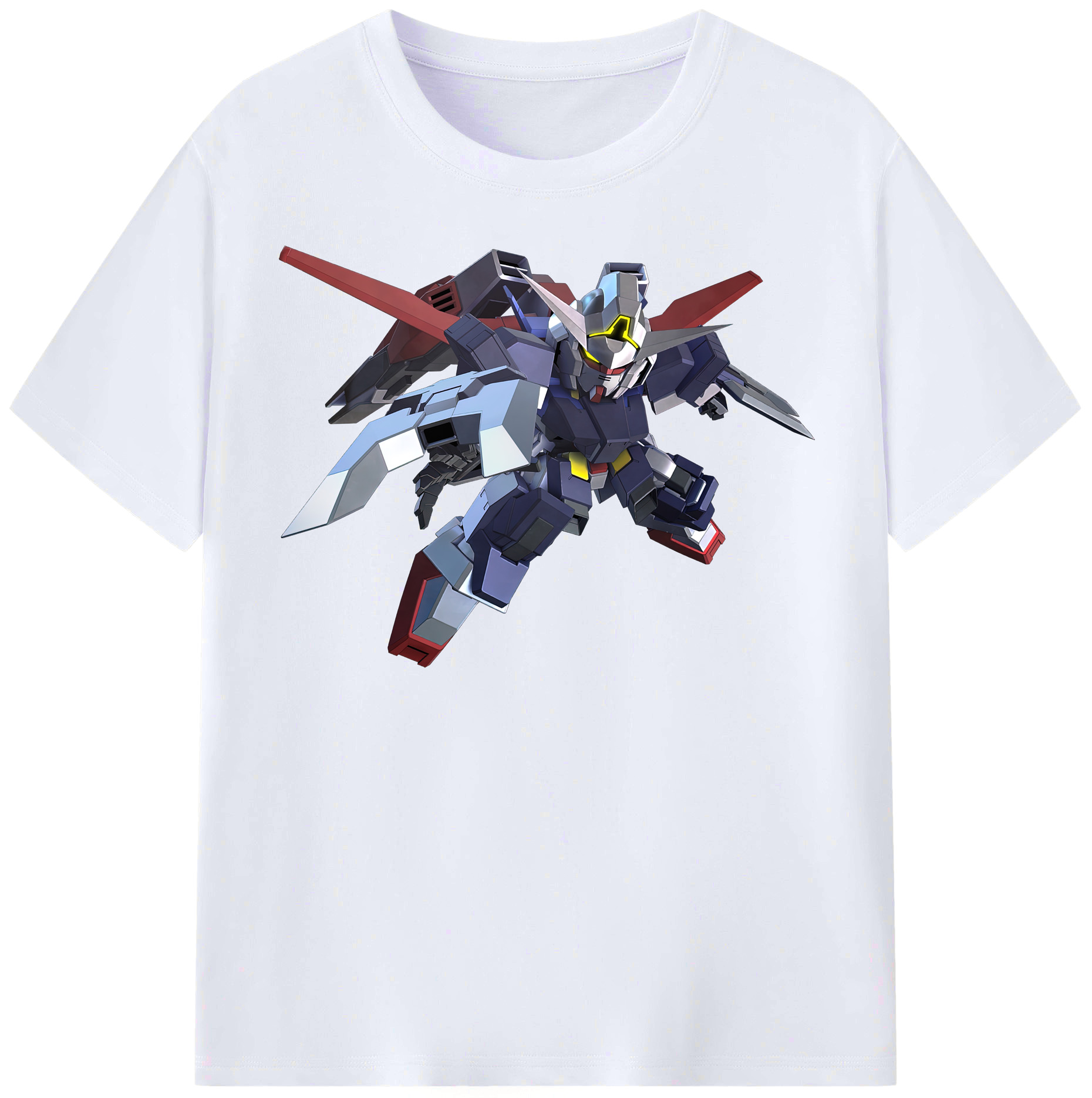 （画像用） 機動戦士ガンダム Mobile Suit Gundam レディースカジュアルプリントTシャツ（綿100％）