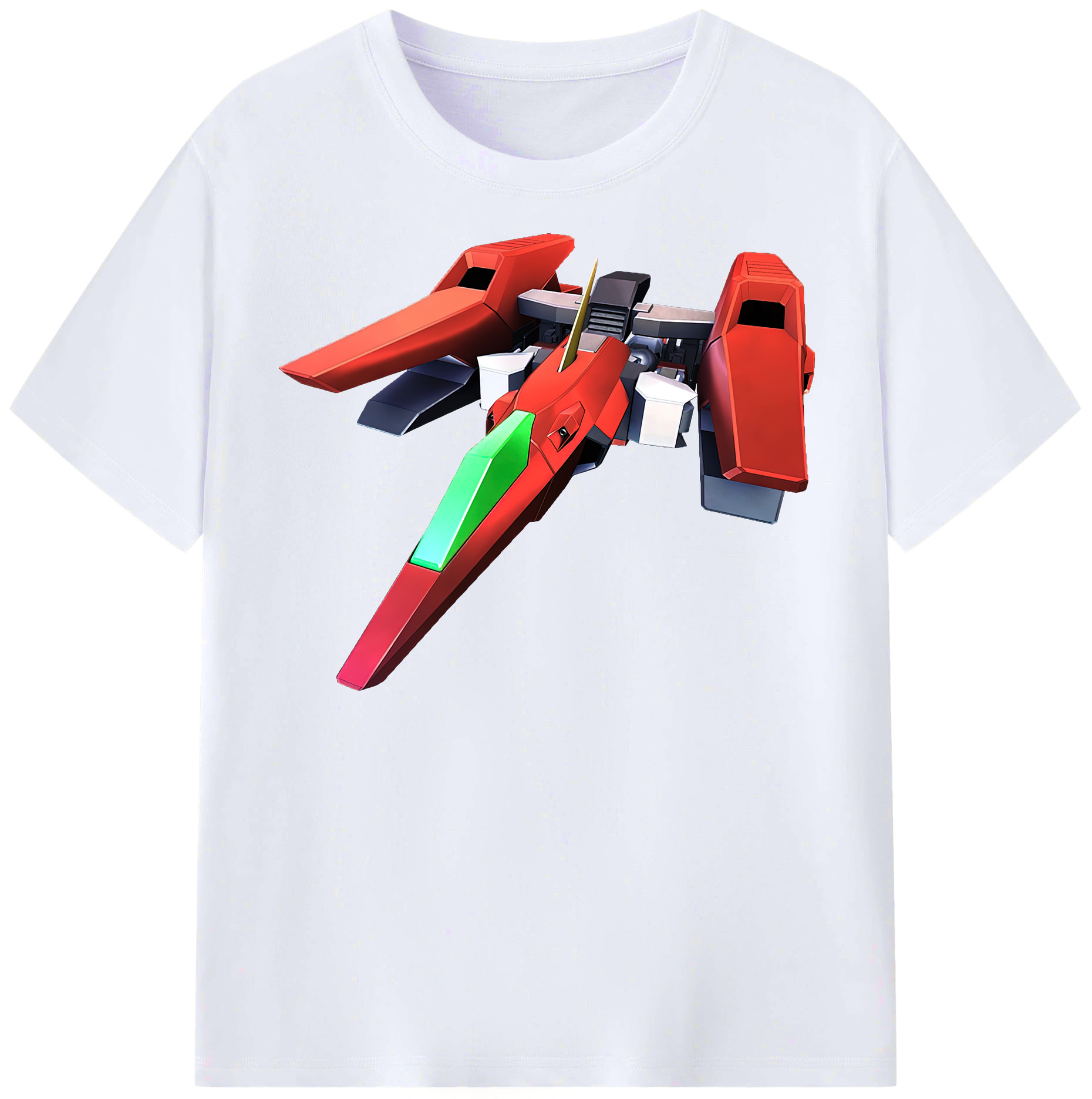 （画像用） 機動戦士ガンダム Mobile Suit Gundam レディースカジュアルプリントTシャツ（綿100％）