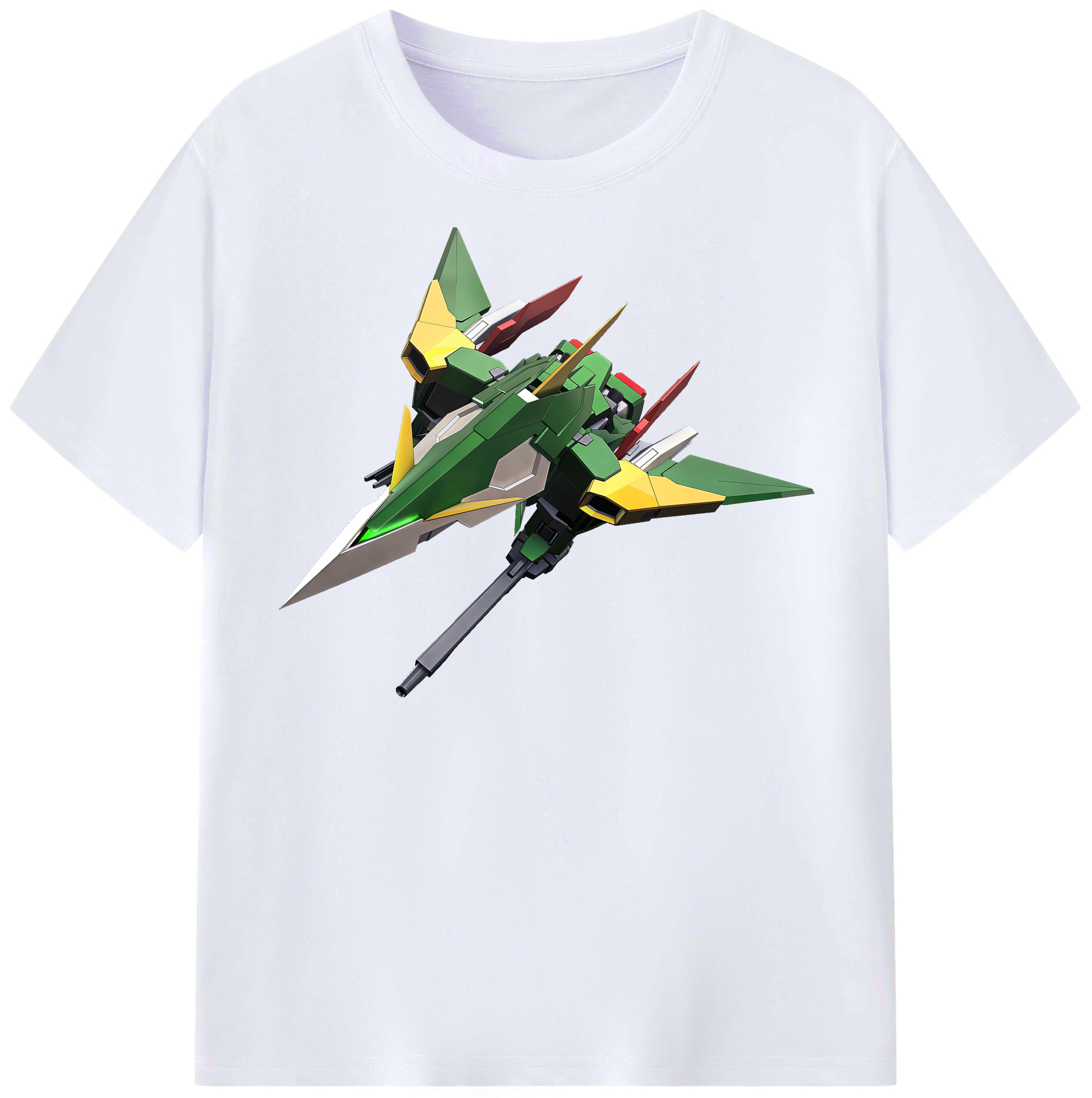 （画像用） 機動戦士ガンダム Mobile Suit Gundam レディースカジュアルプリントTシャツ（綿100％）