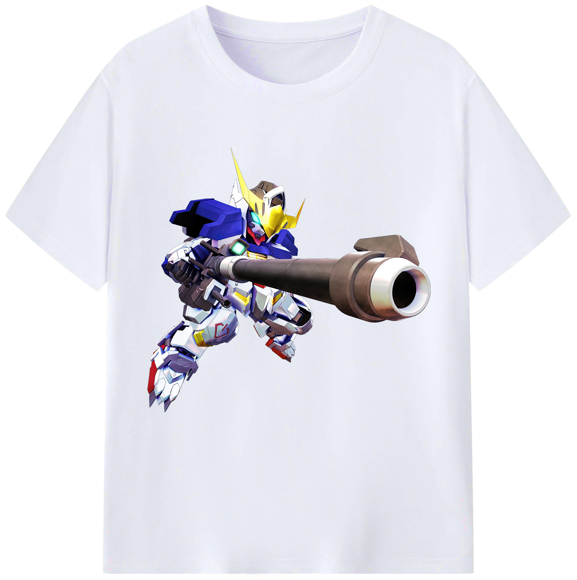 （画像用） 機動戦士ガンダム Mobile Suit Gundam レディースカジュアルプリントTシャツ（綿100％）