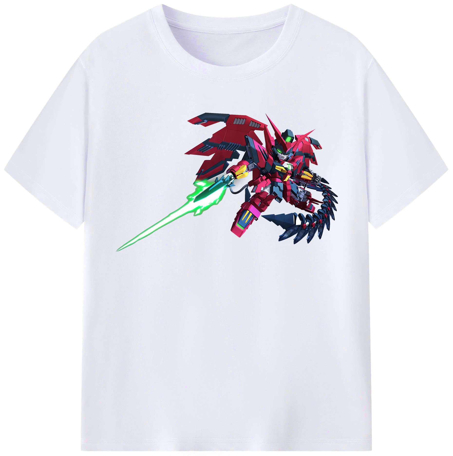 （画像用） 機動戦士ガンダム Mobile Suit Gundam レディースカジュアルプリントTシャツ（綿100％）