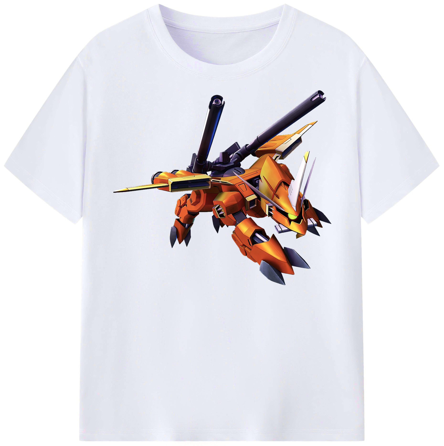 （画像用） 機動戦士ガンダム Mobile Suit Gundam レディースカジュアルプリントTシャツ（綿100％）