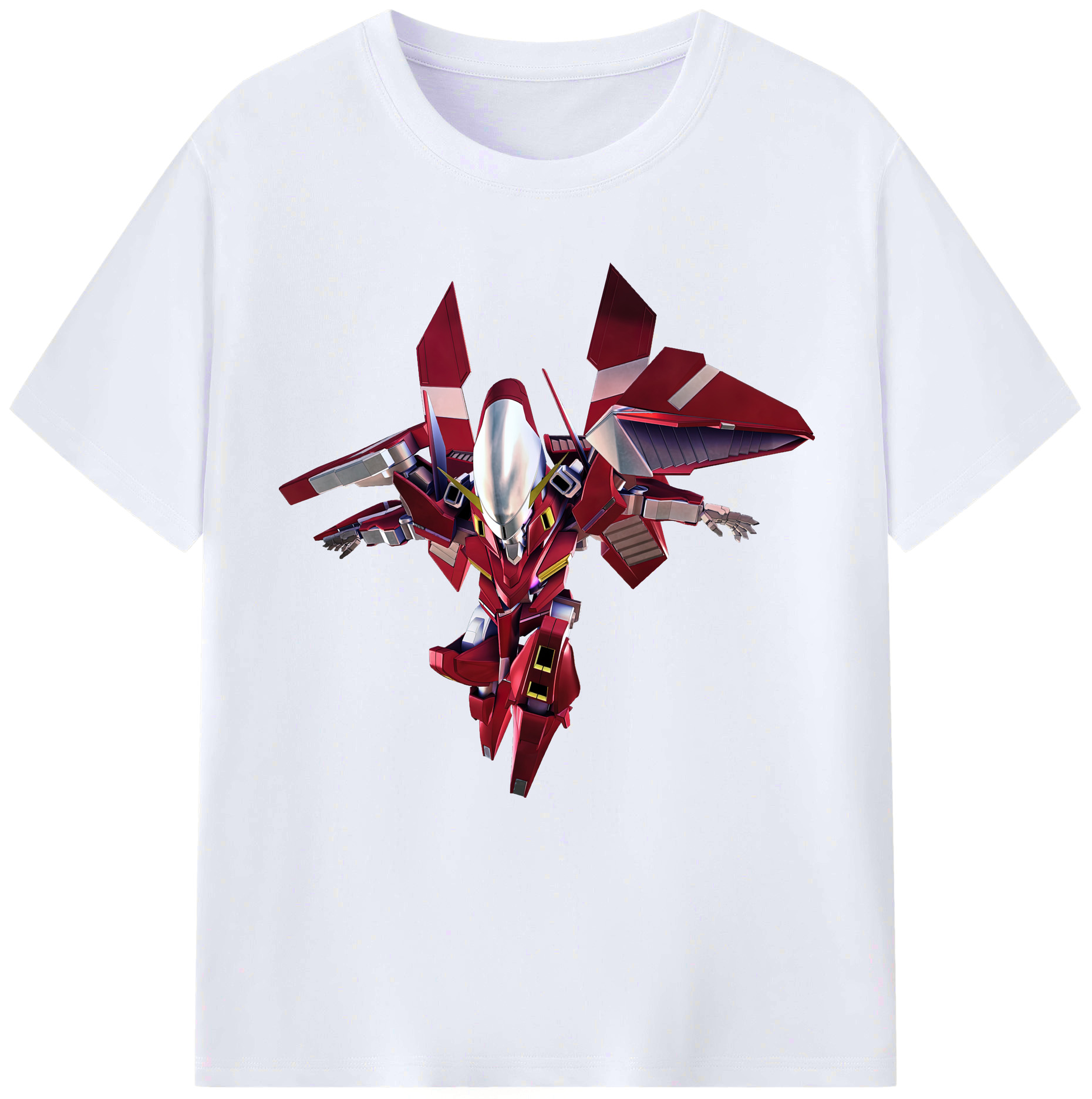 （画像用） 機動戦士ガンダム Mobile Suit Gundam レディースカジュアルプリントTシャツ（綿100％）