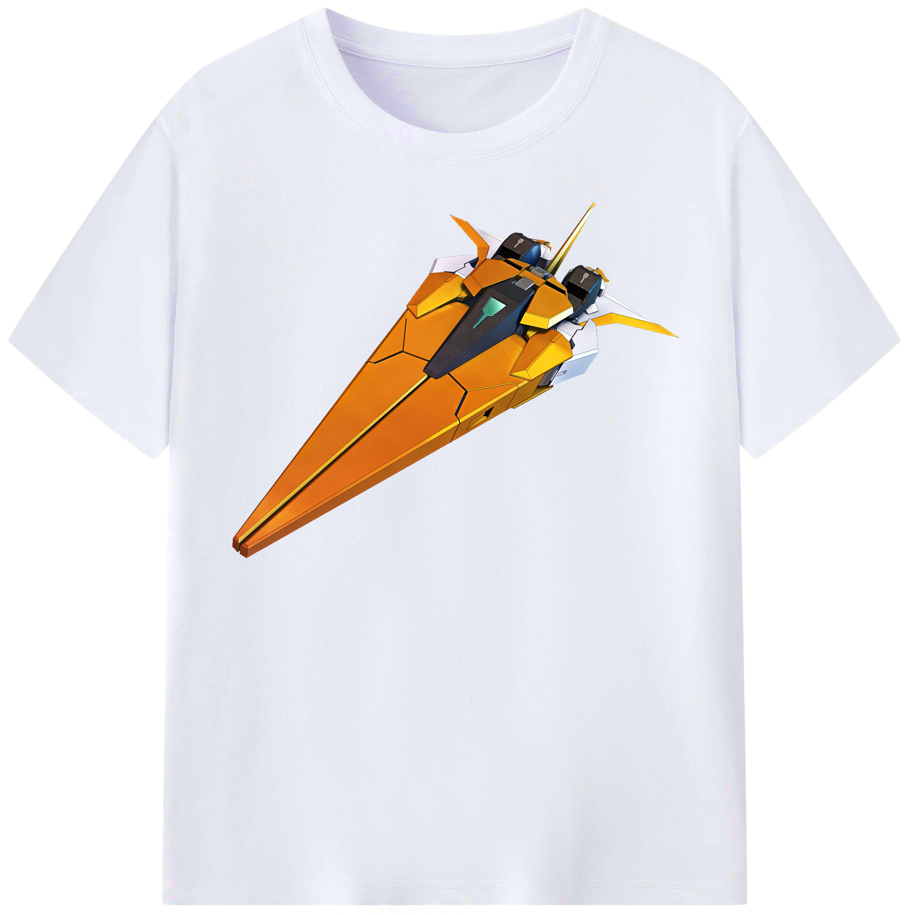 （画像用） 機動戦士ガンダム Mobile Suit Gundam レディースカジュアルプリントTシャツ（綿100％）