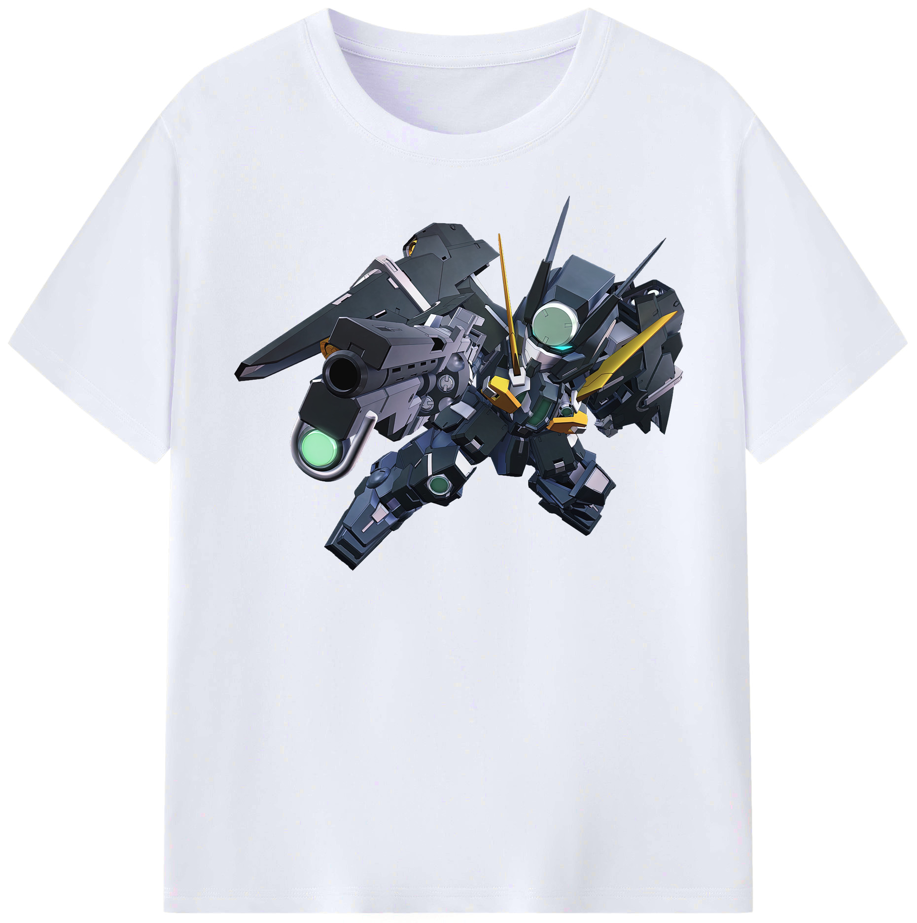 （画像用） 機動戦士ガンダム Mobile Suit Gundam レディースカジュアルプリントTシャツ（綿100％）