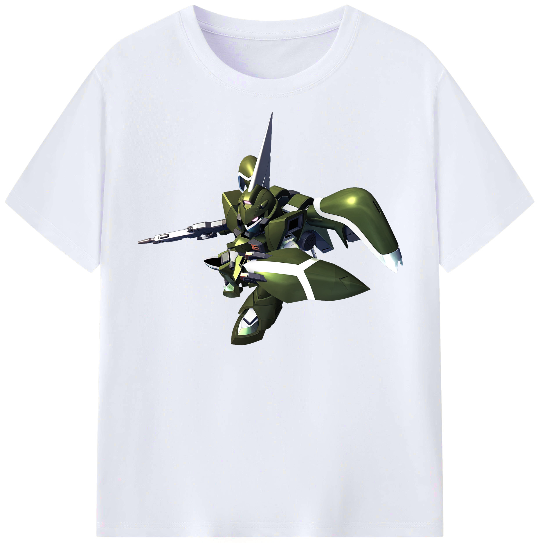 （画像用） 機動戦士ガンダム Mobile Suit Gundam レディースカジュアルプリントTシャツ（綿100％）